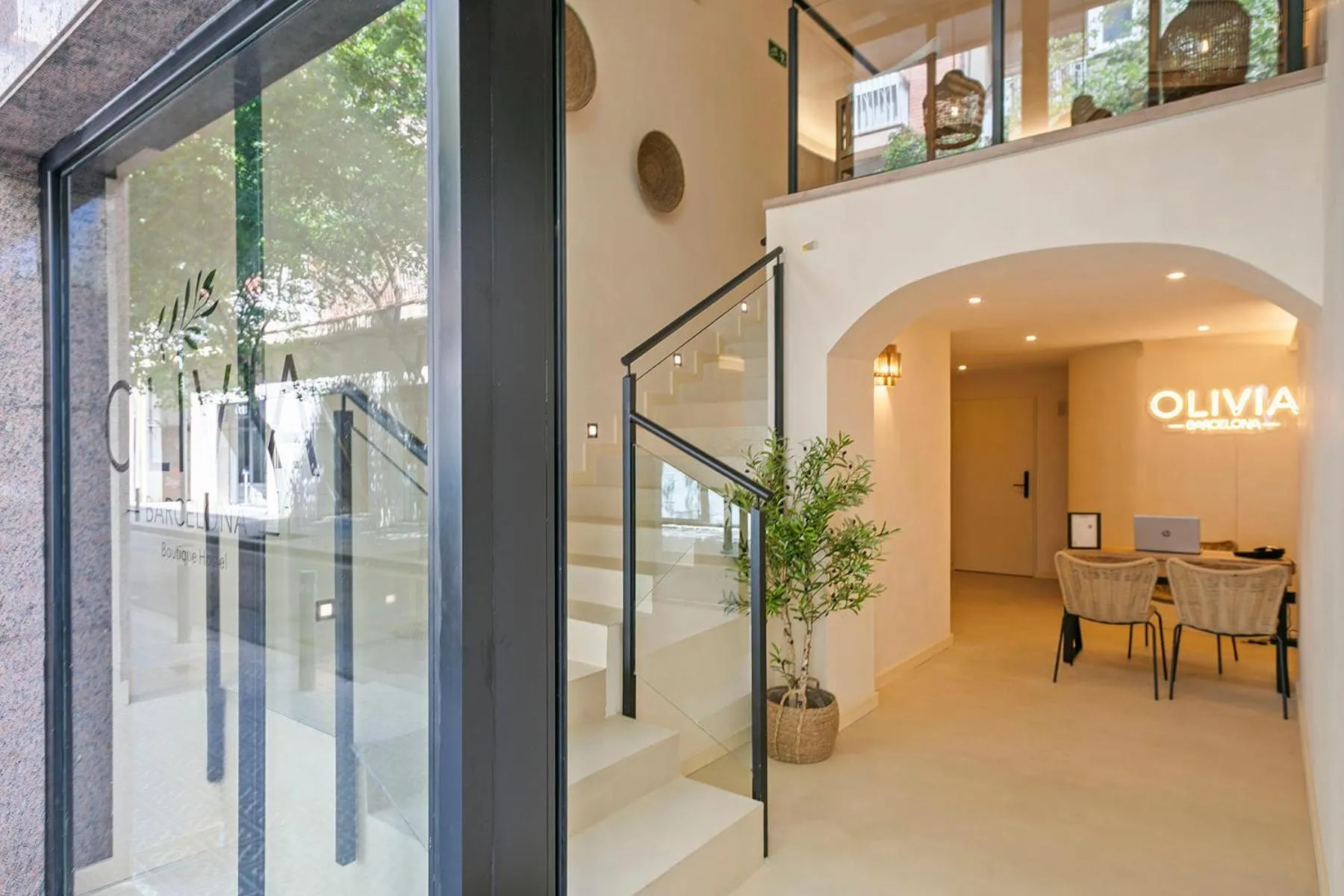 Lobby or reception in Olivia Barcelona