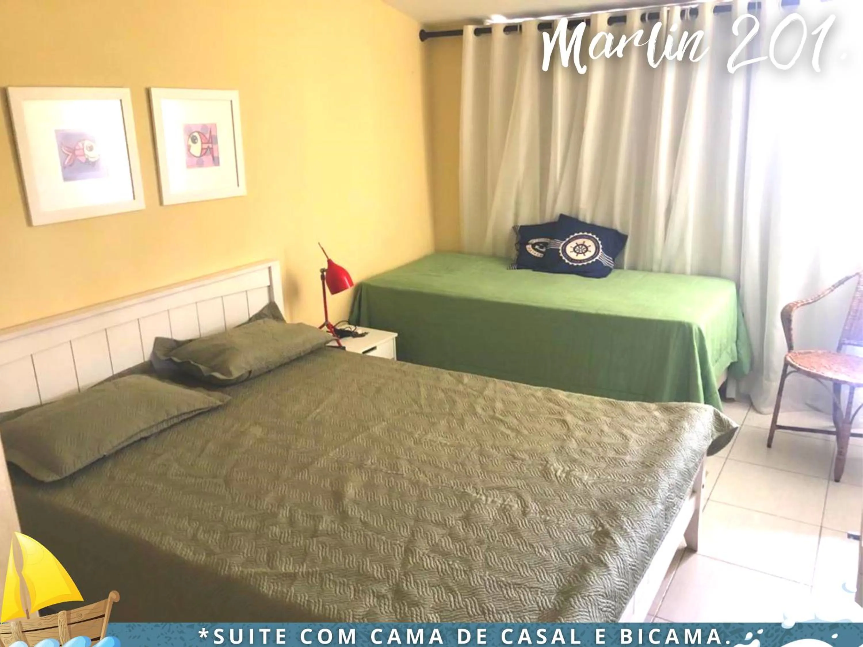 Bedroom, Bed in NANNAI RESIDENCE VISTA MAR Muro alto