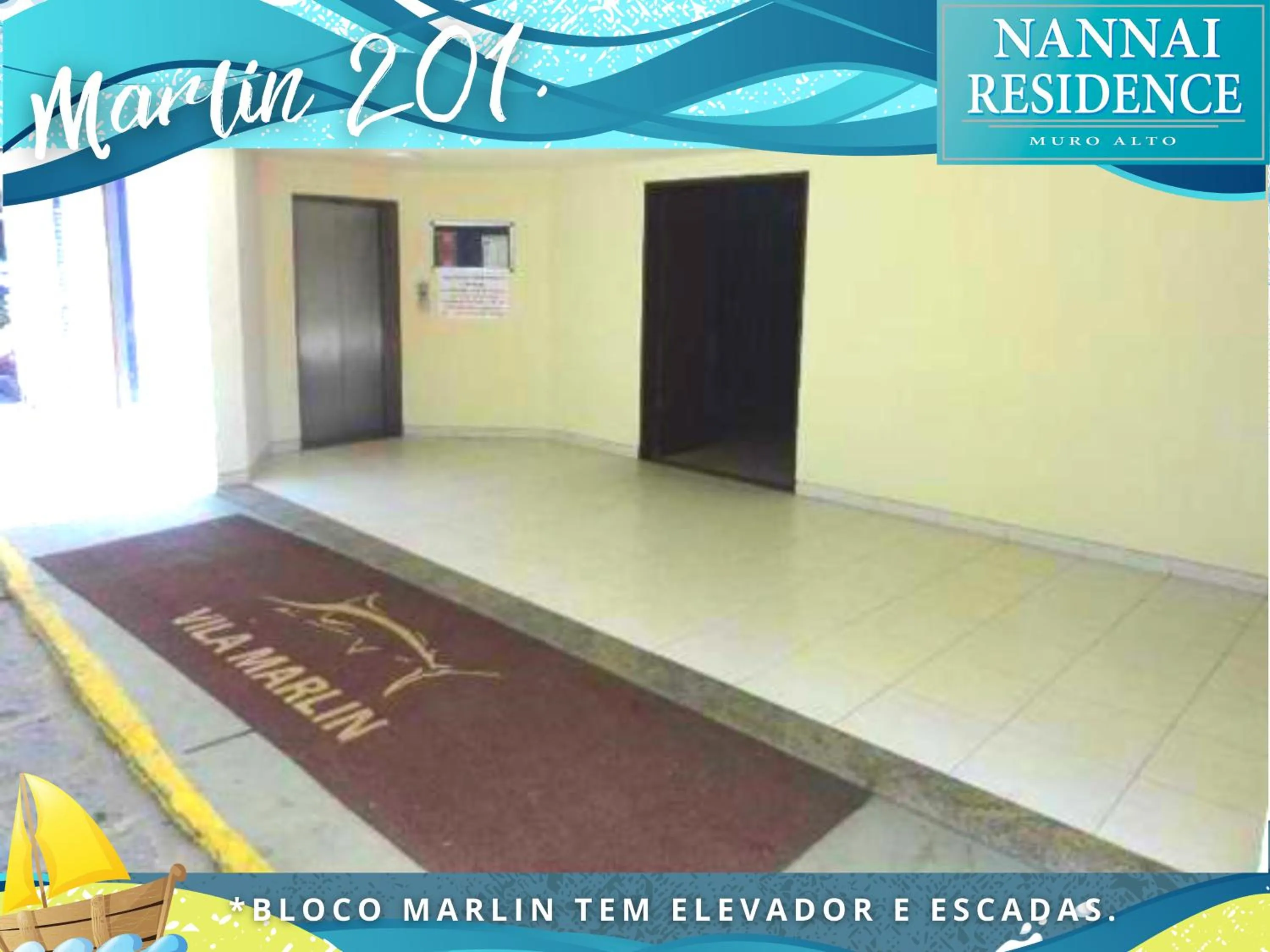 elevator in NANNAI RESIDENCE VISTA MAR Muro alto