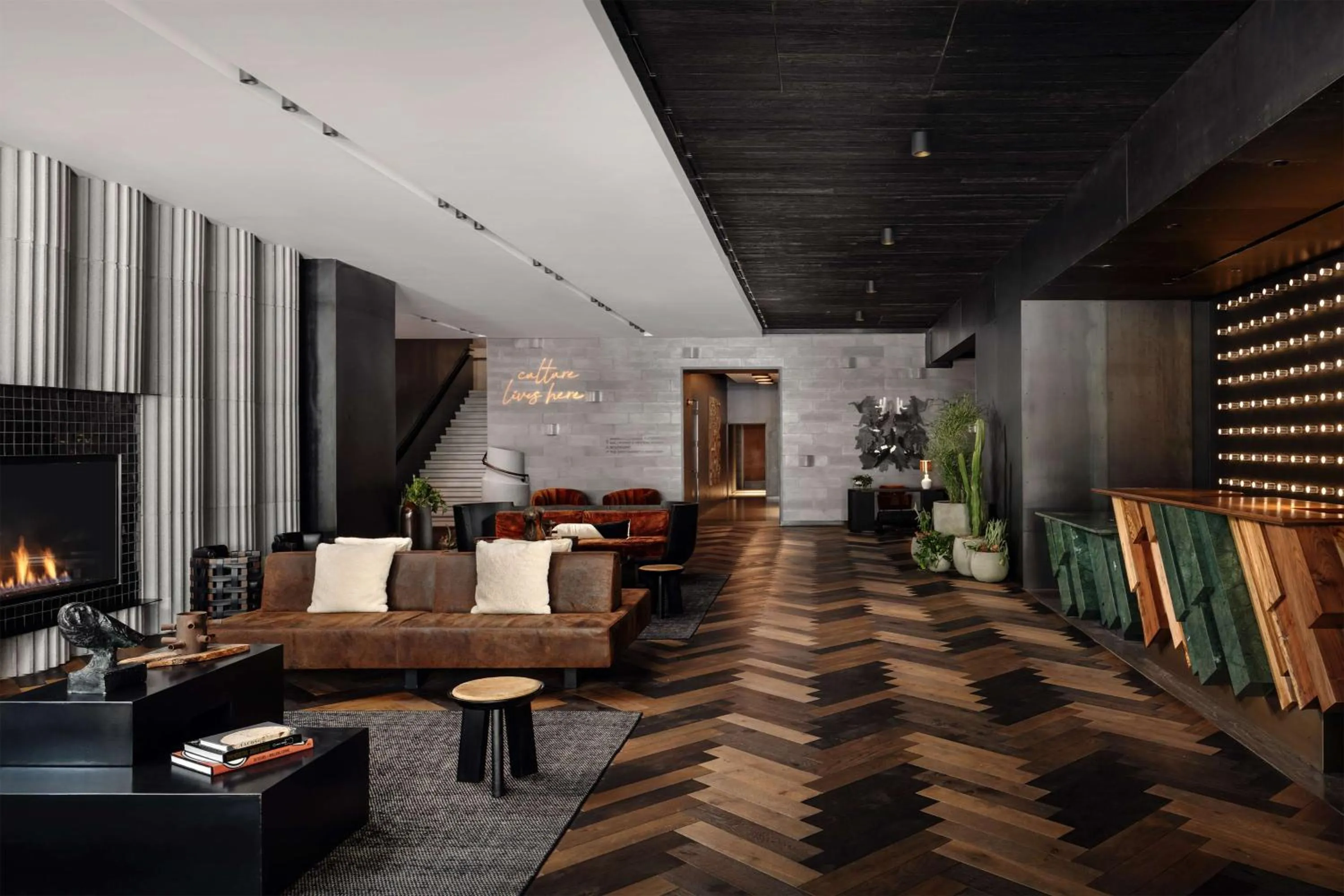 Lobby or reception in Thompson Austin, by Hyatt