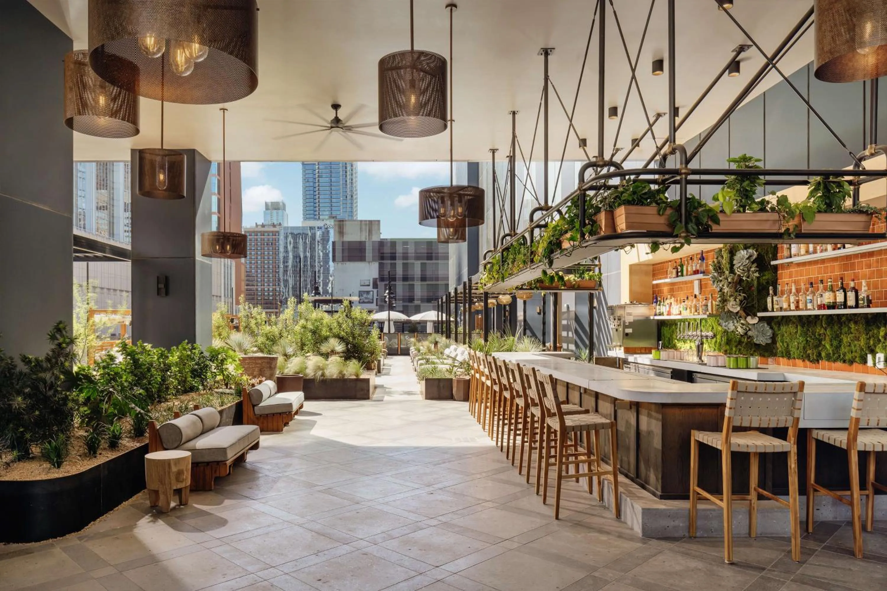 Lounge or bar in Thompson Austin, by Hyatt