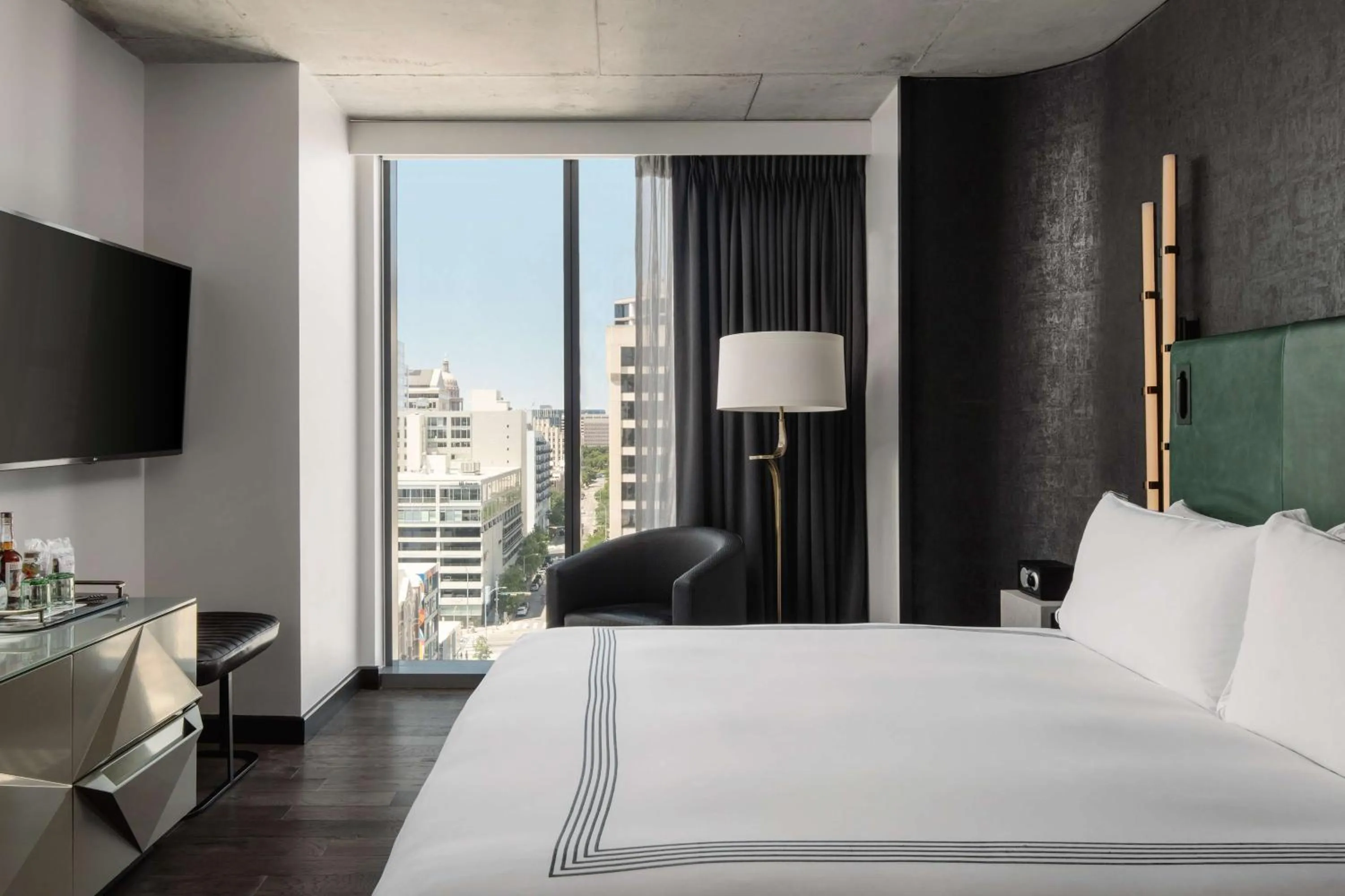 Bedroom, Bed in Thompson Austin, by Hyatt