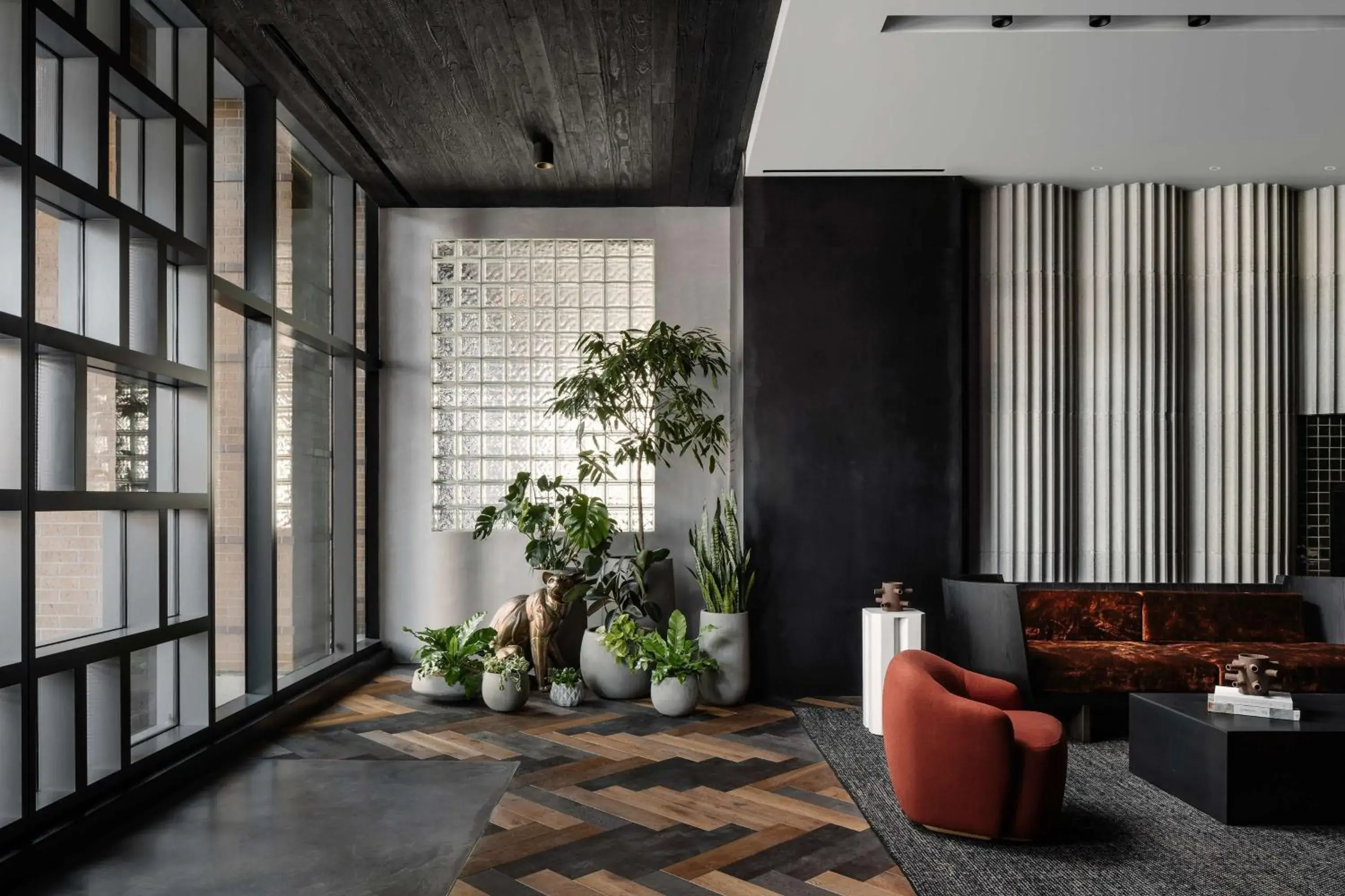 Lobby or reception in Thompson Austin, by Hyatt Lobby or reception in Thompson Austin, by Hyatt