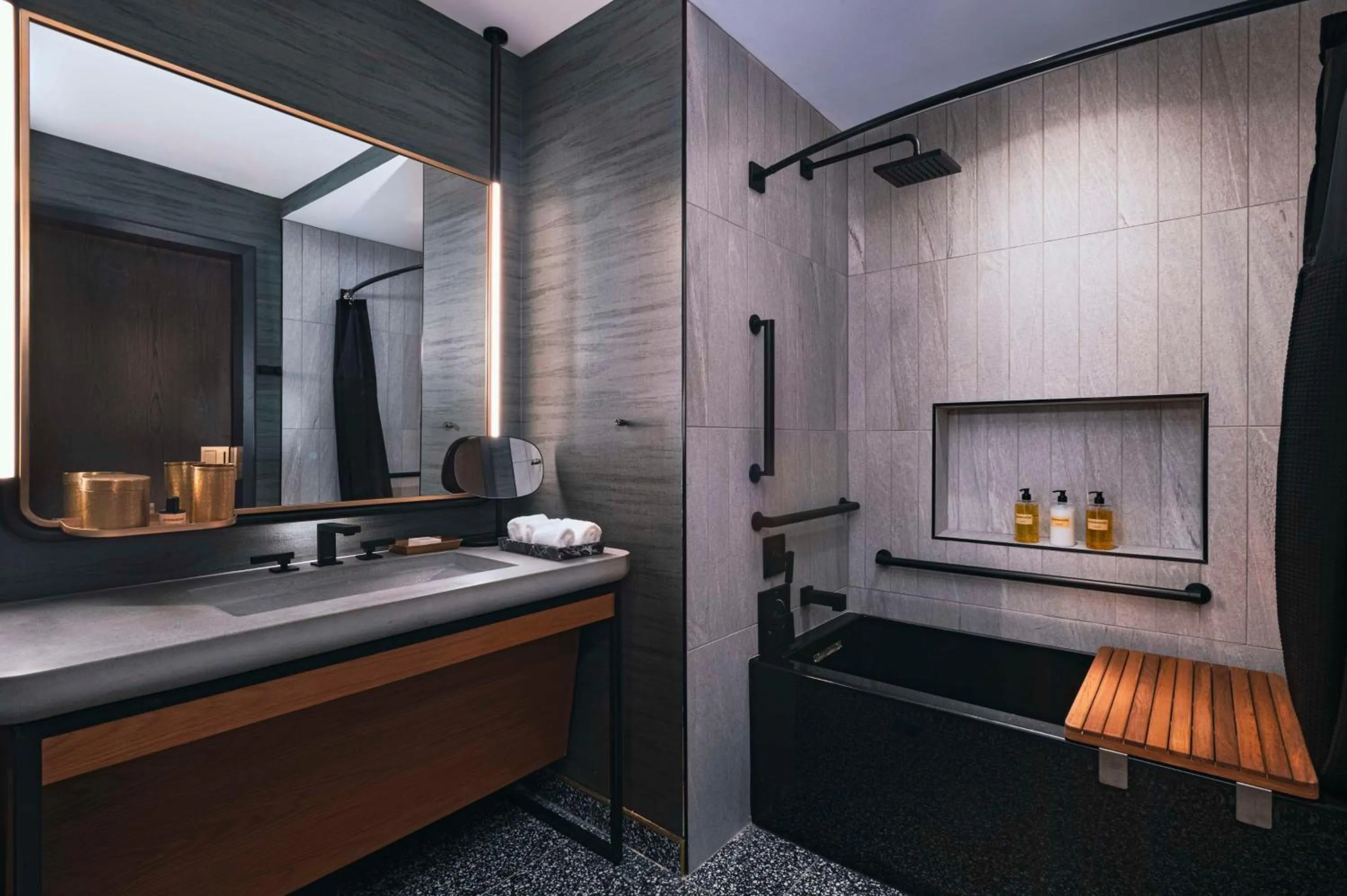 Bathroom in Thompson Austin, by Hyatt