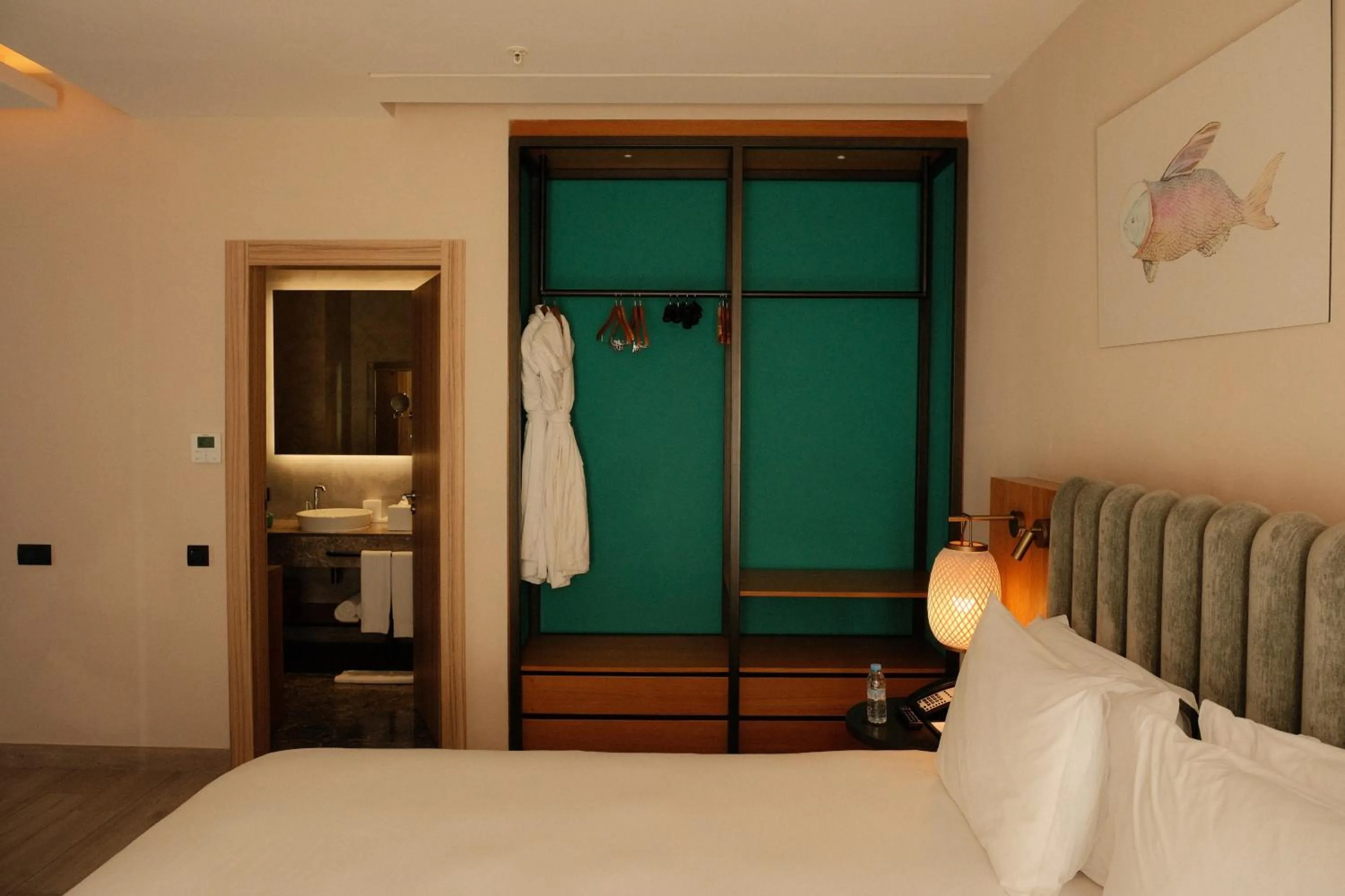 Bed in Hyatt Regency Taghazout