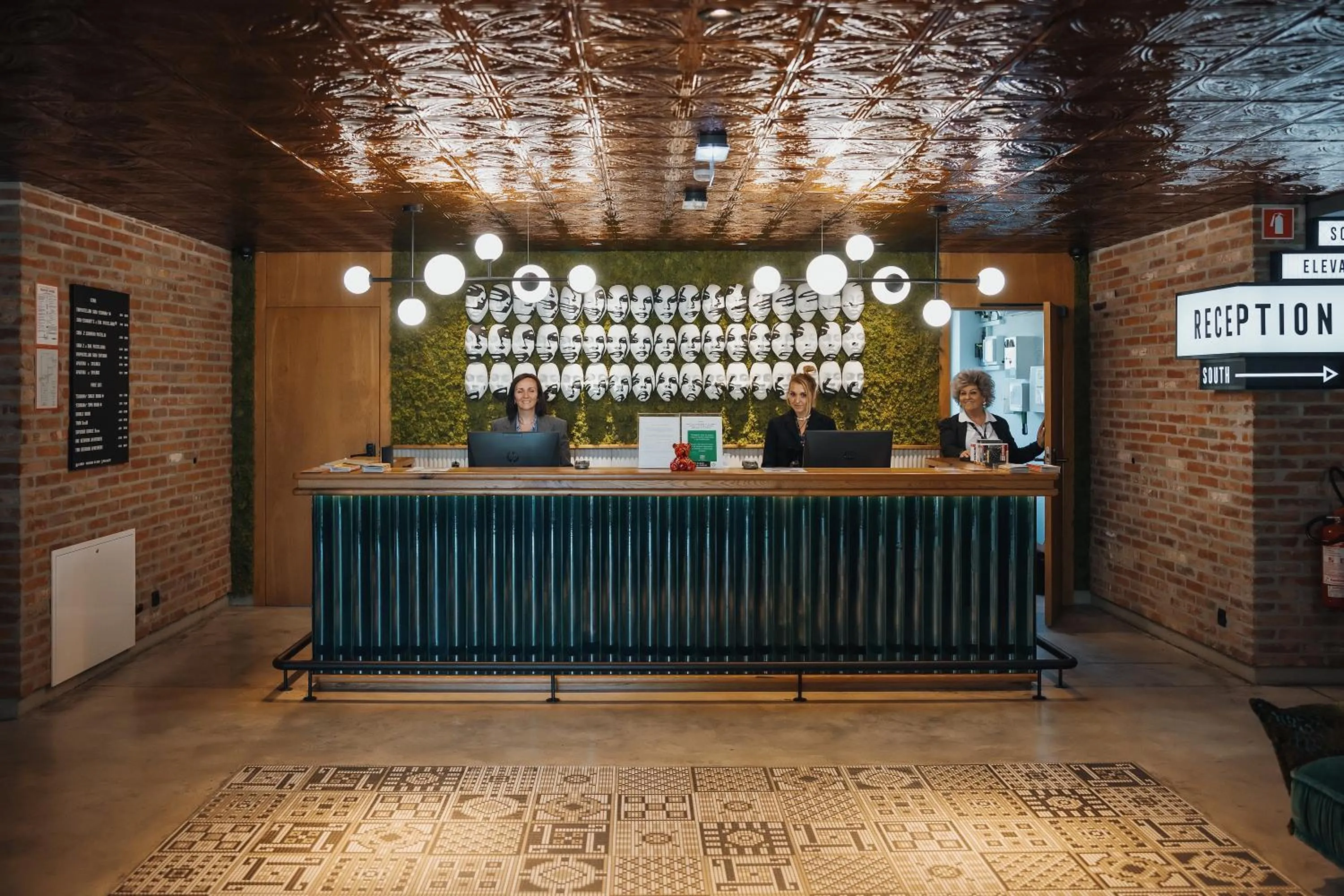 Lobby or reception in ONE66 Hotel