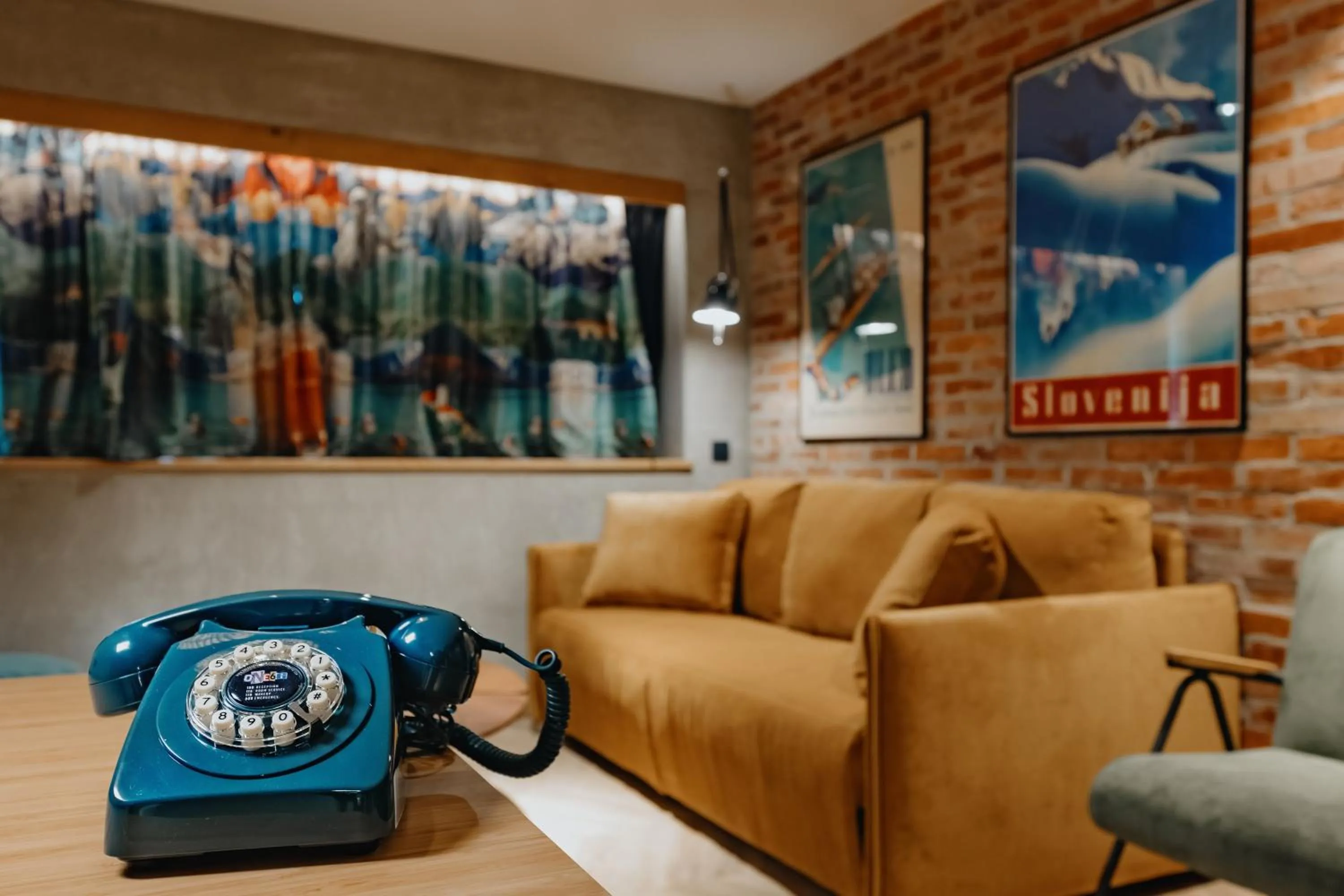 Living room in ONE66 Hotel