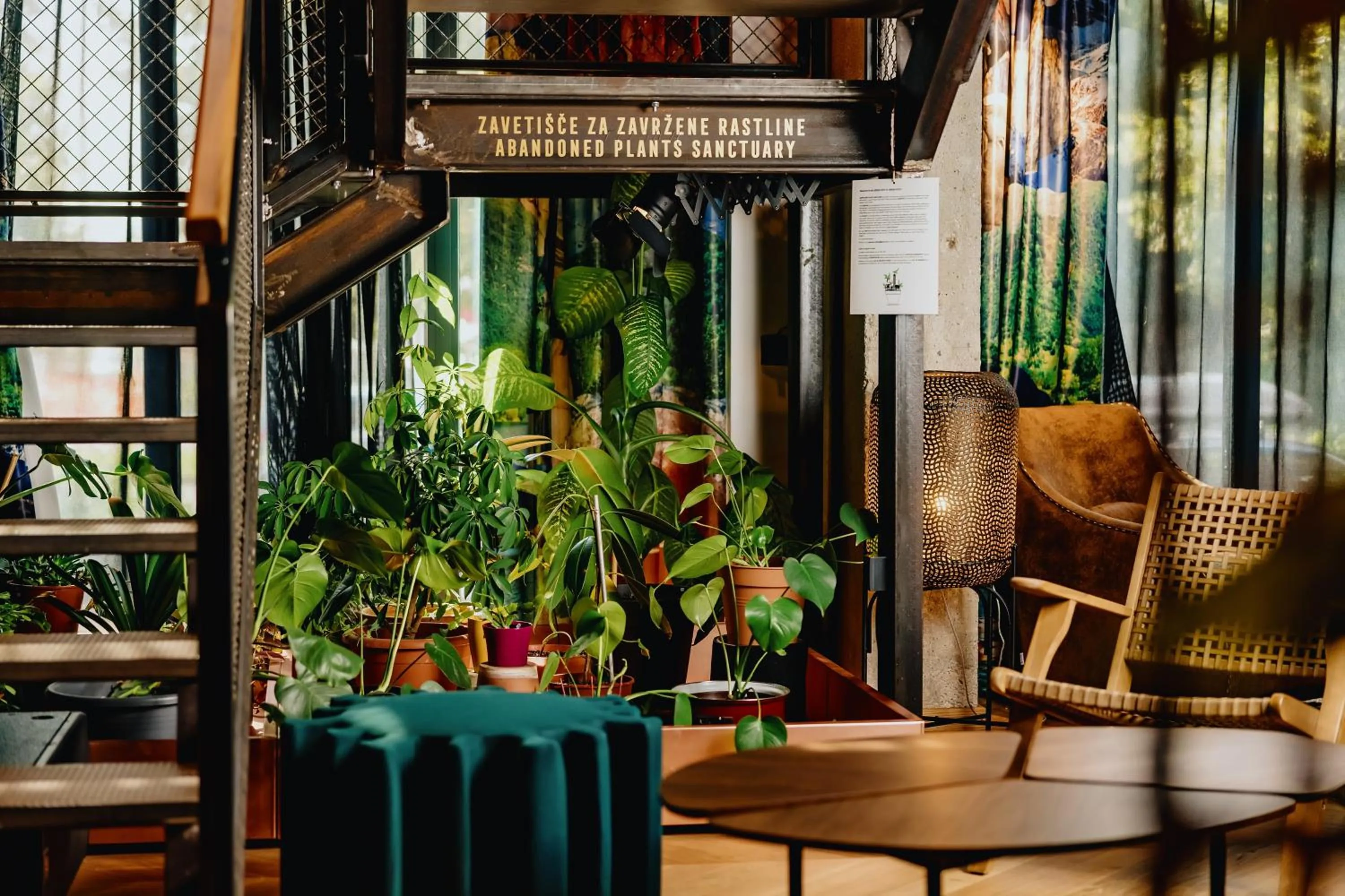 Garden in ONE66 Hotel