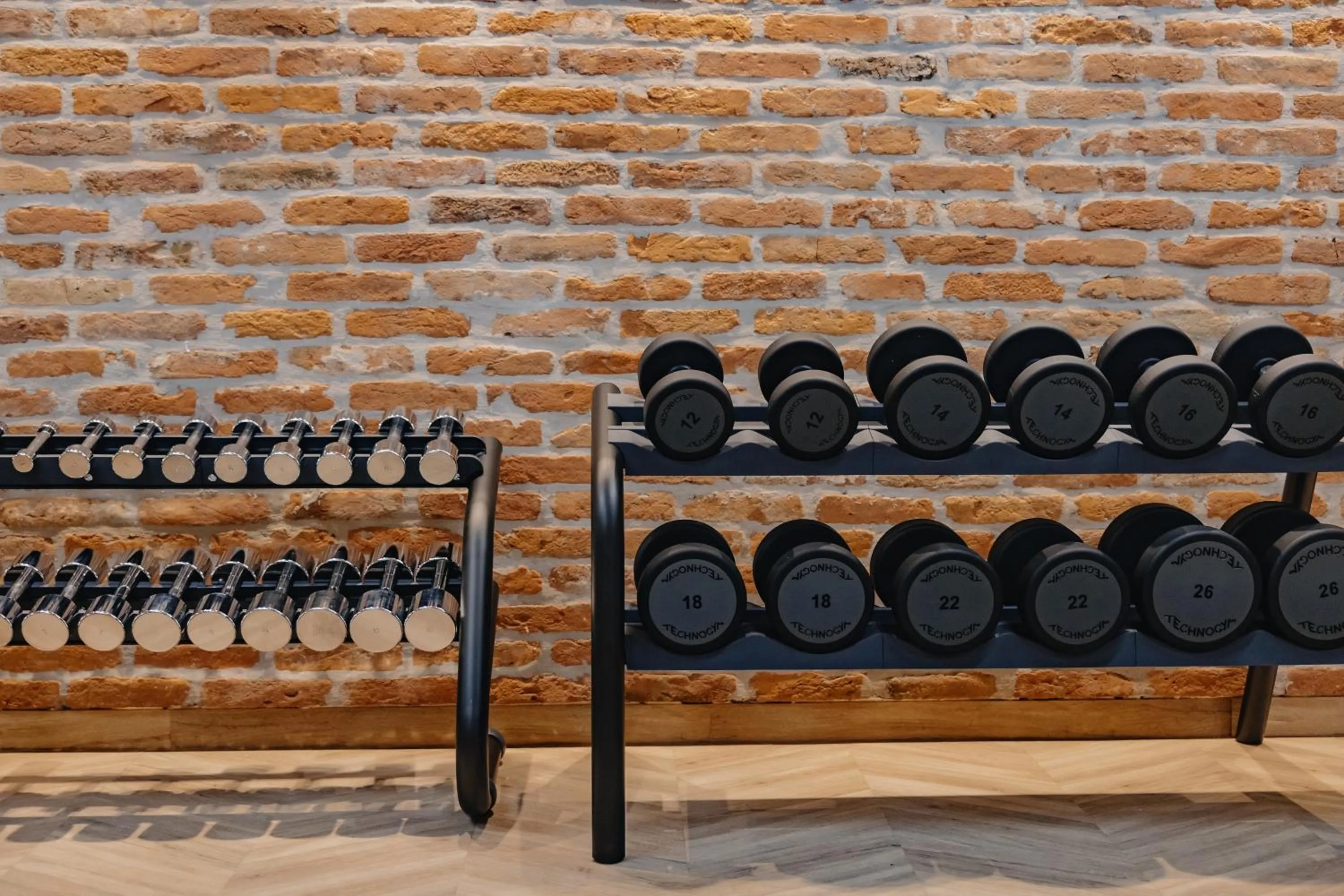 Fitness centre/facilities in ONE66 Hotel