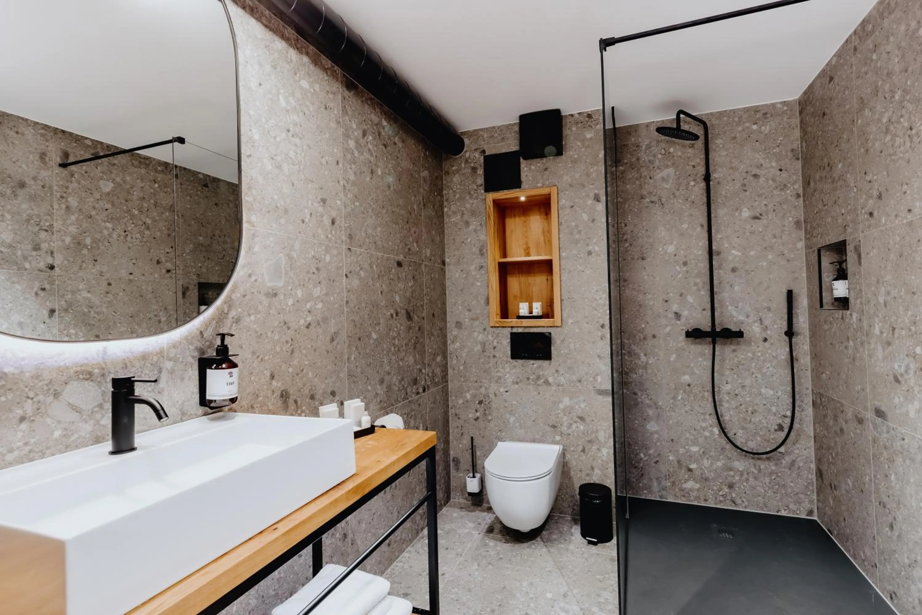 Bathroom in ONE66 Hotel