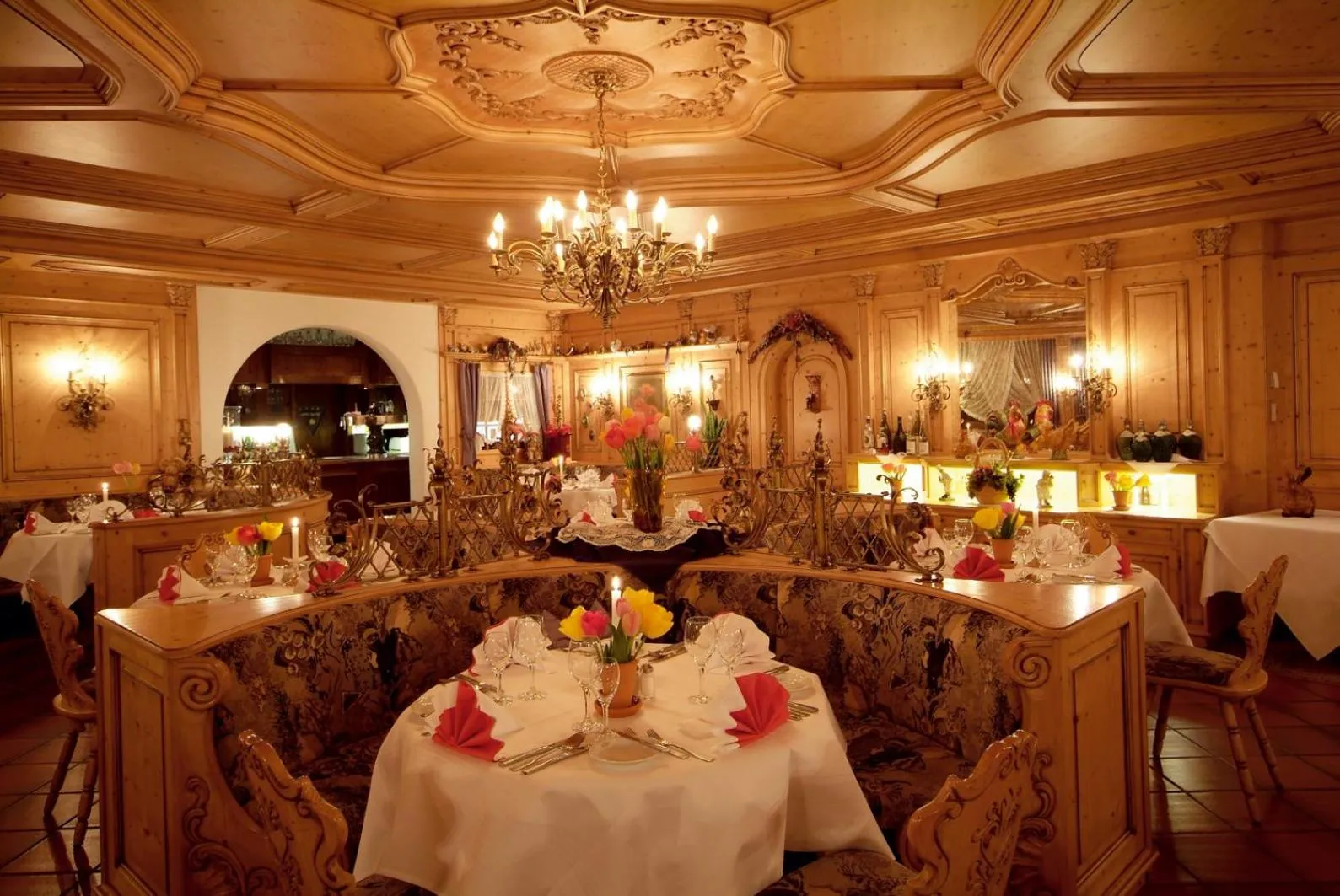 Restaurant/places to eat in Hotel Riegeler Hof