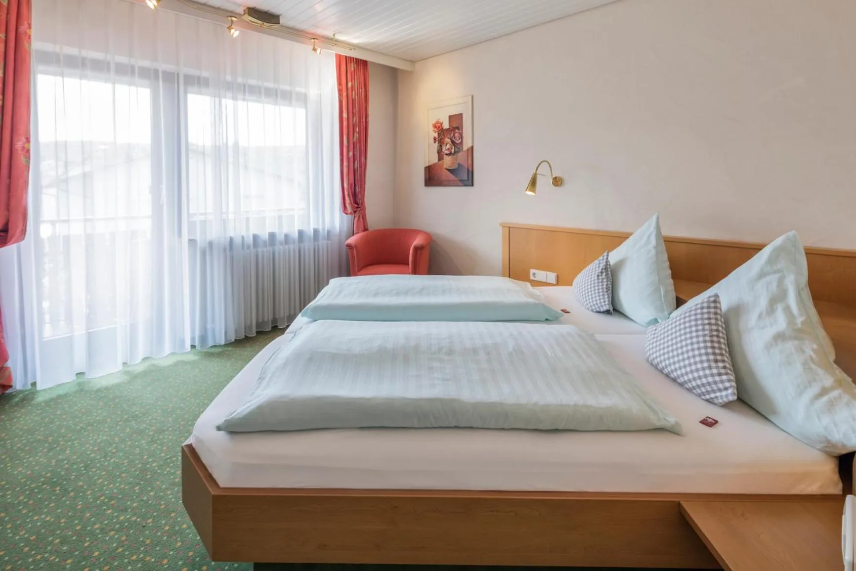 Bed in Hotel Riegeler Hof