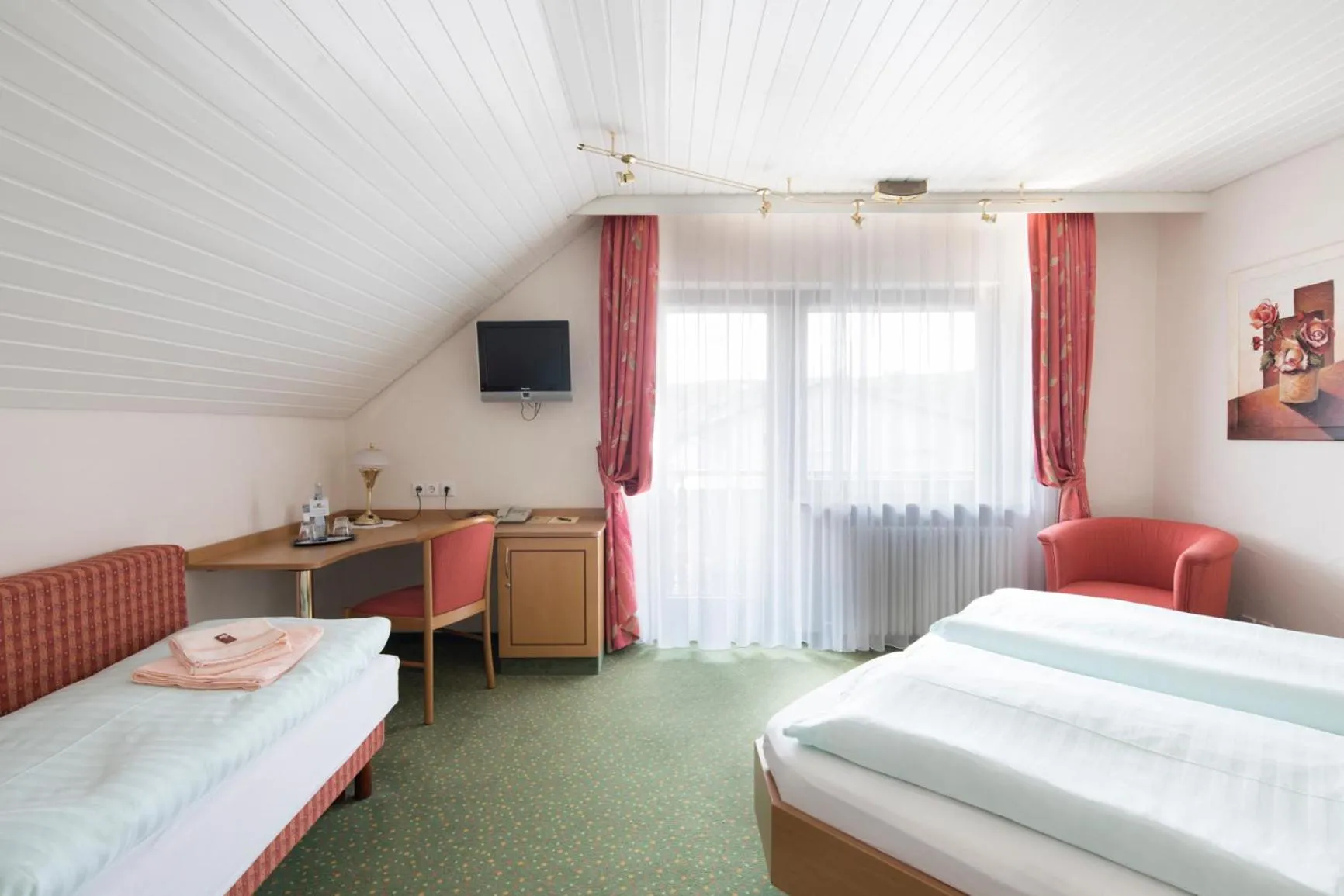 Bed in Hotel Riegeler Hof