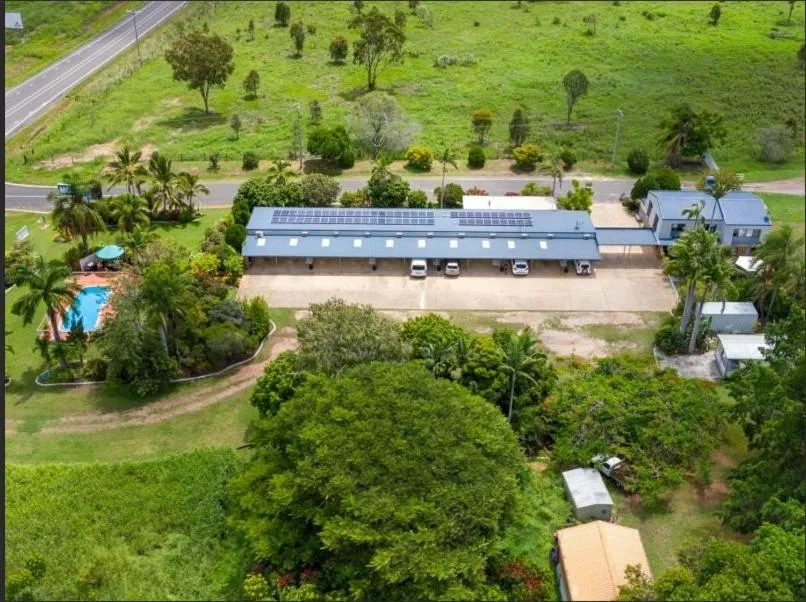 Bird's eye view in Benaraby Hilltop MotorInn