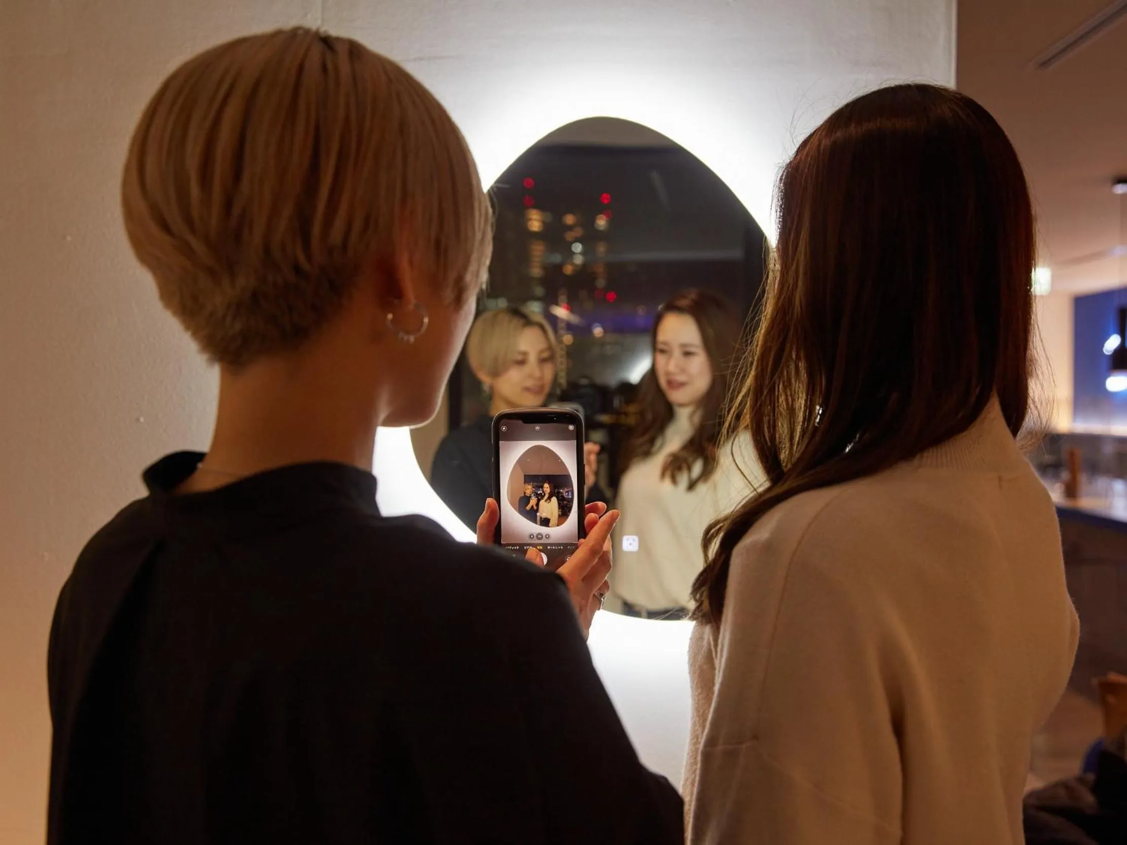 Communal lounge/ TV room in Rembrandt Cabin Shinjuku Shin-Okubo