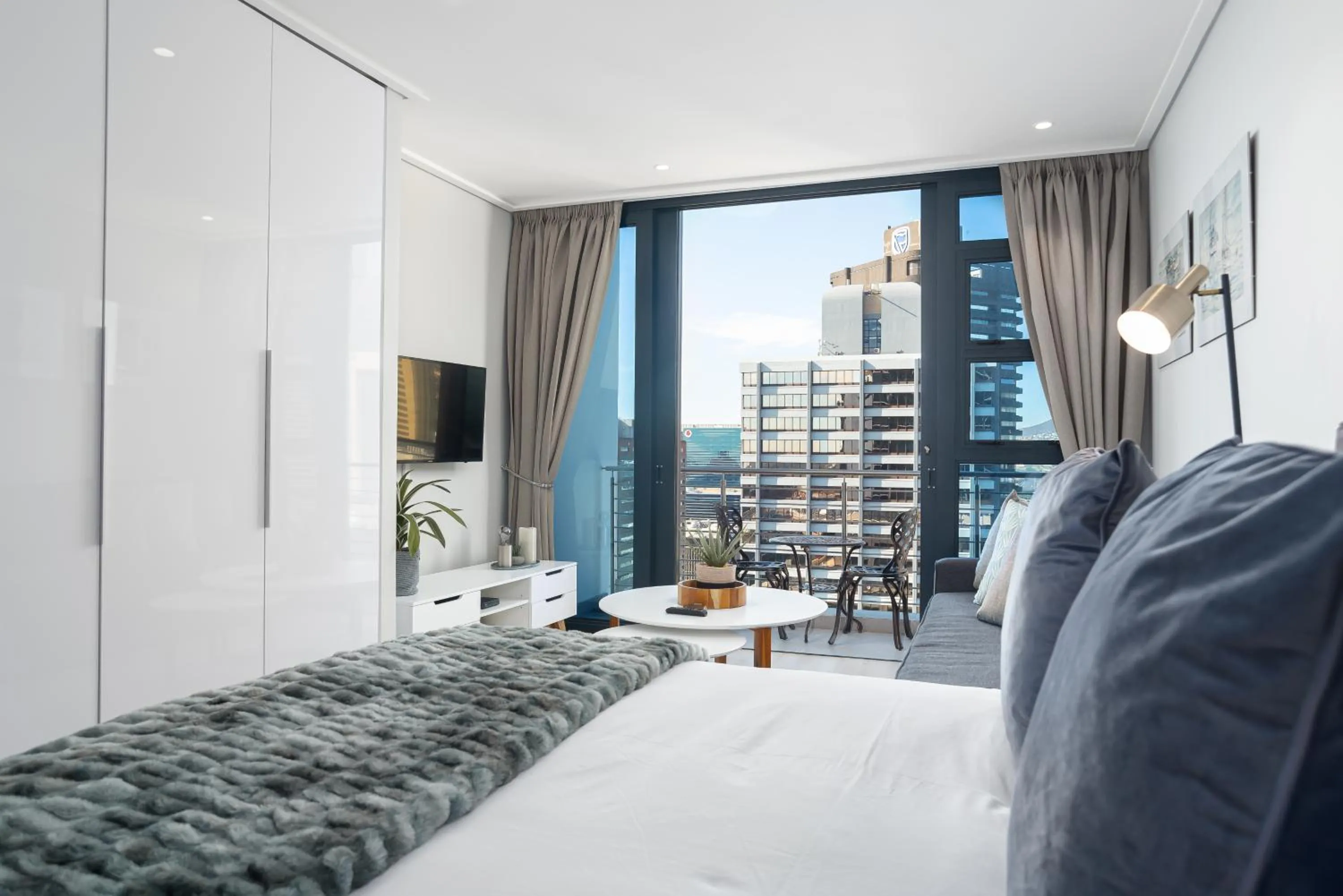 Bed in 16 on Bree Luxury Apartments