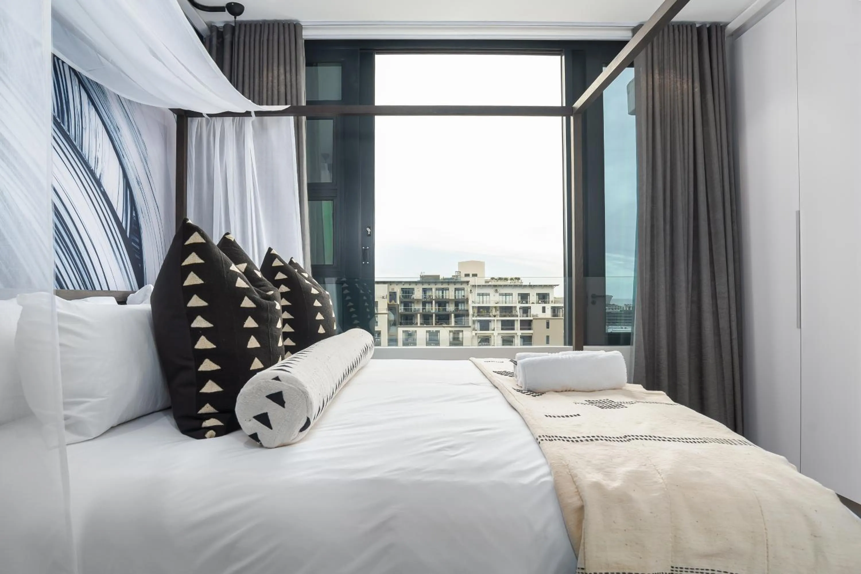 Bed in 16 on Bree Luxury Apartments