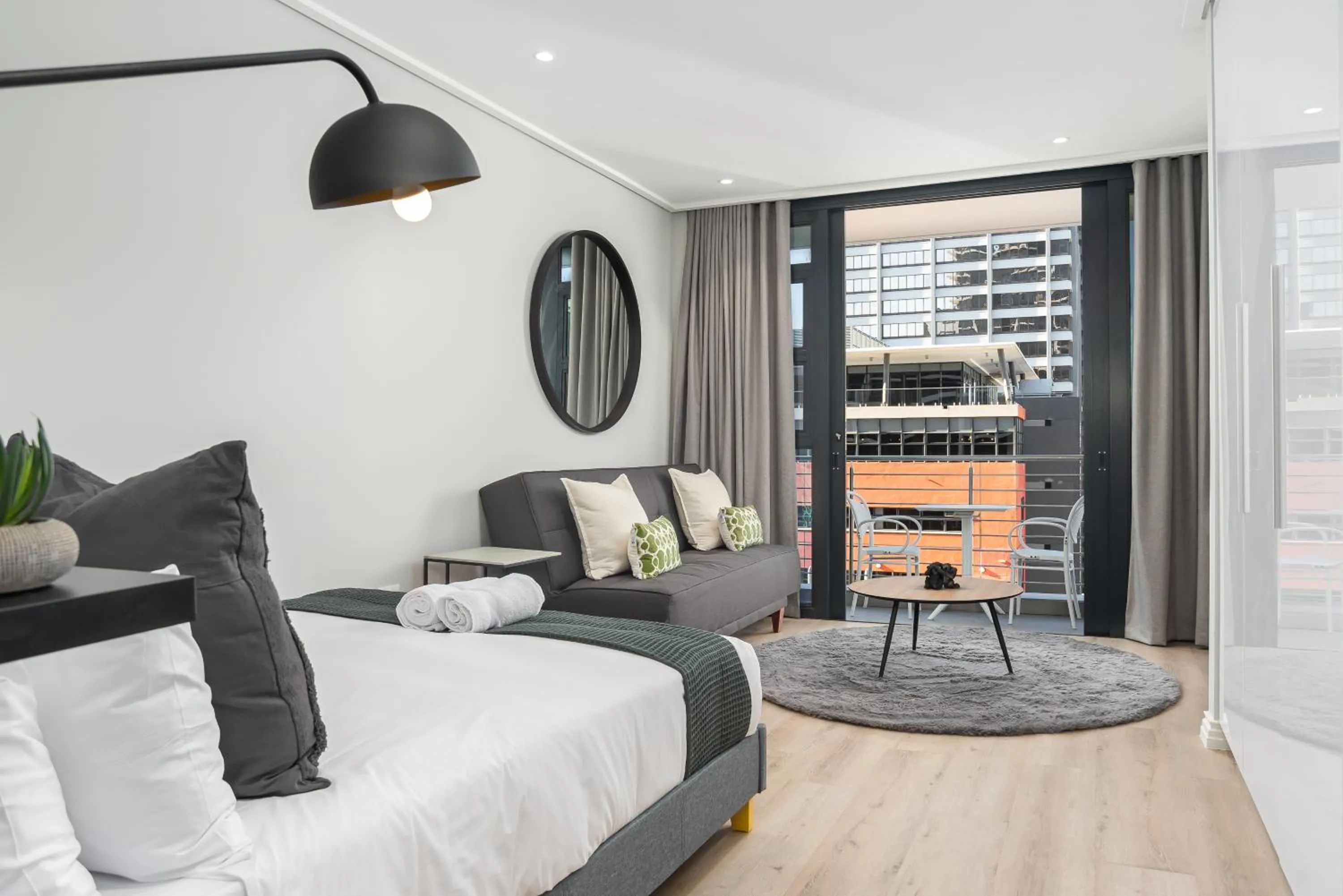 Bed in 16 on Bree Luxury Apartments
