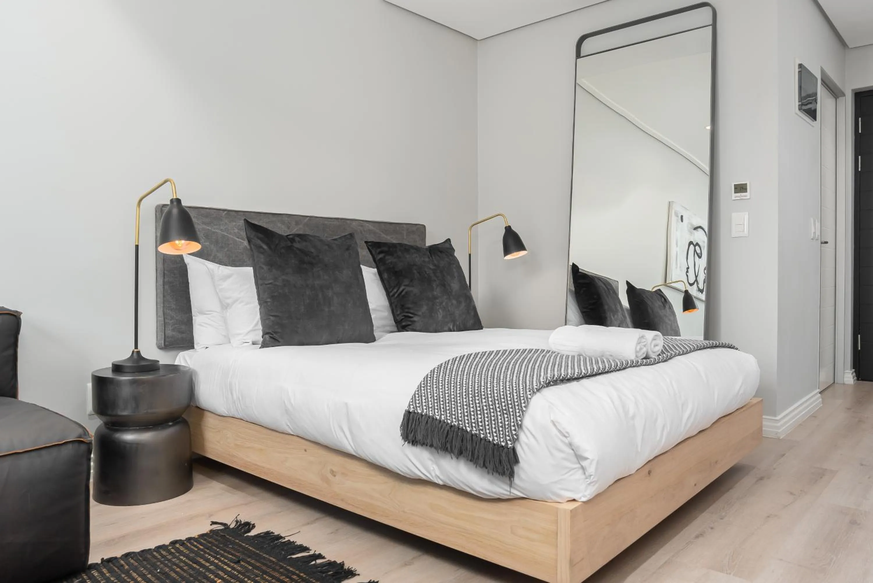 Bed in 16 on Bree Luxury Apartments
