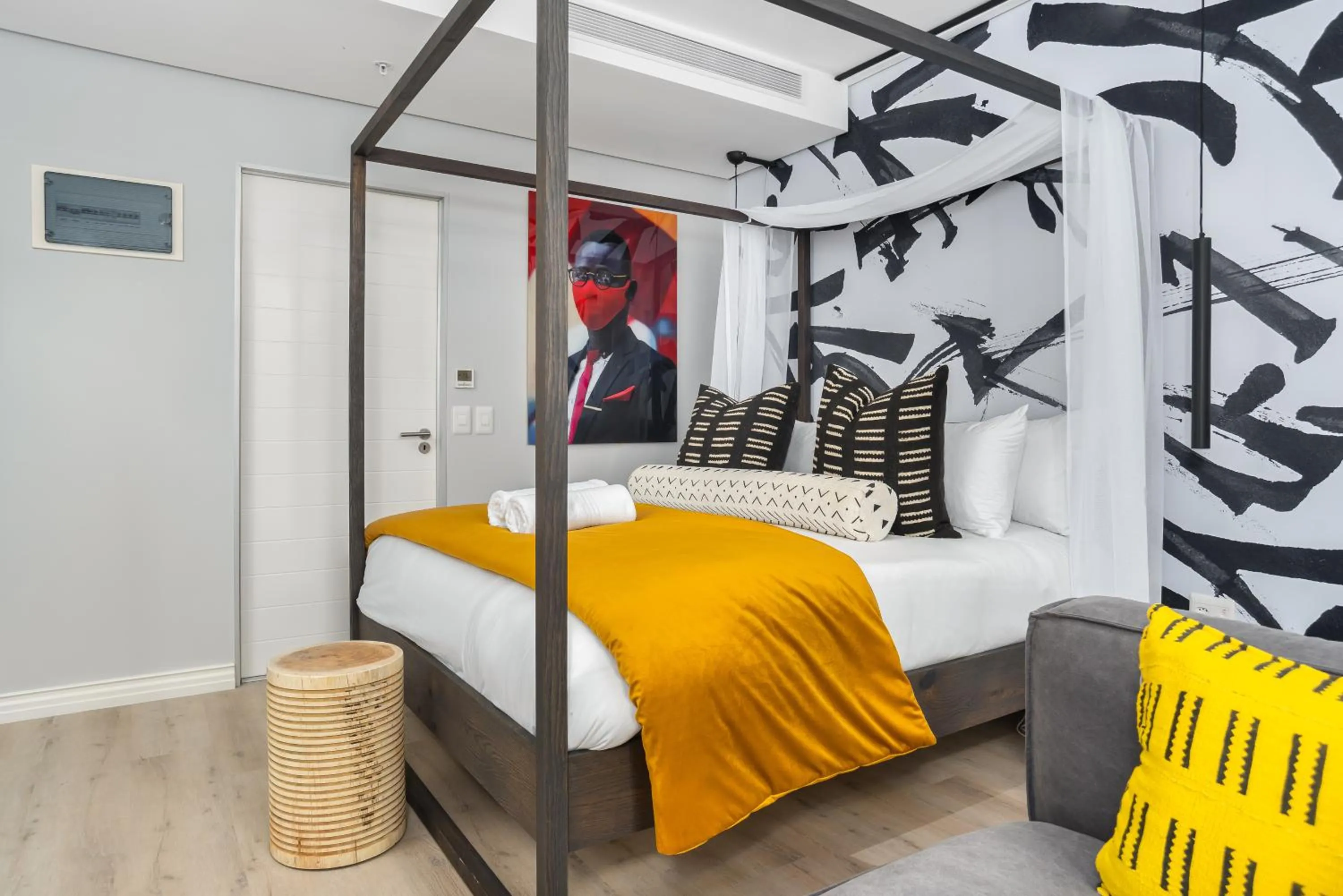 Bed in 16 on Bree Luxury Apartments