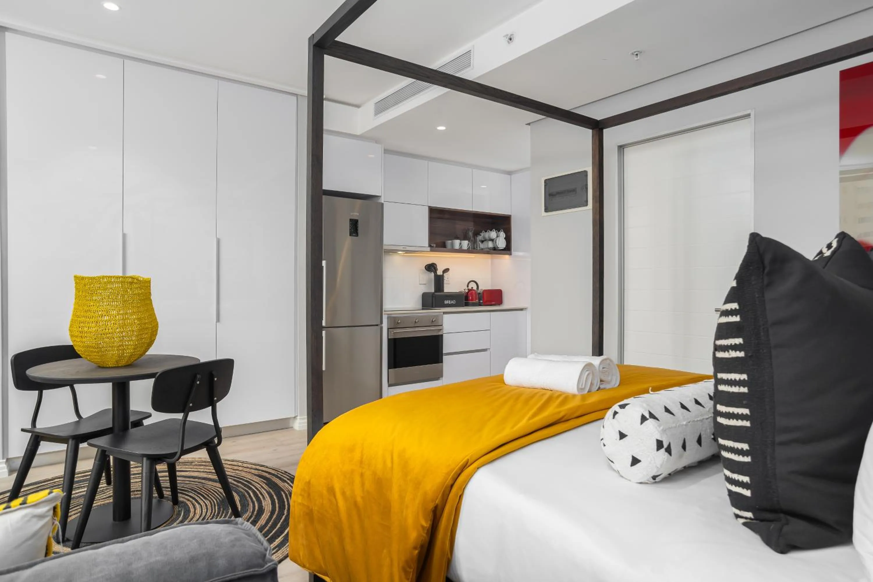 Bed in 16 on Bree Luxury Apartments
