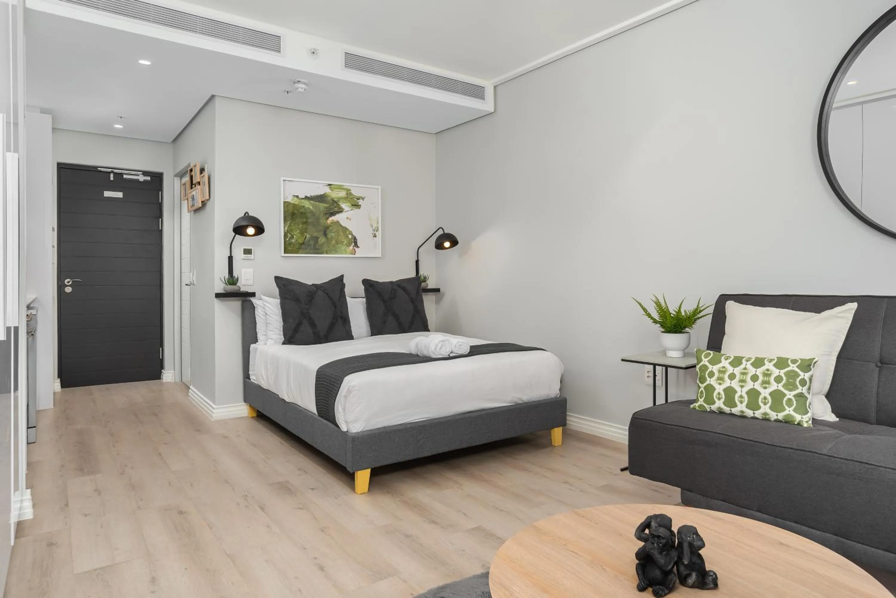Bed in 16 on Bree Luxury Apartments