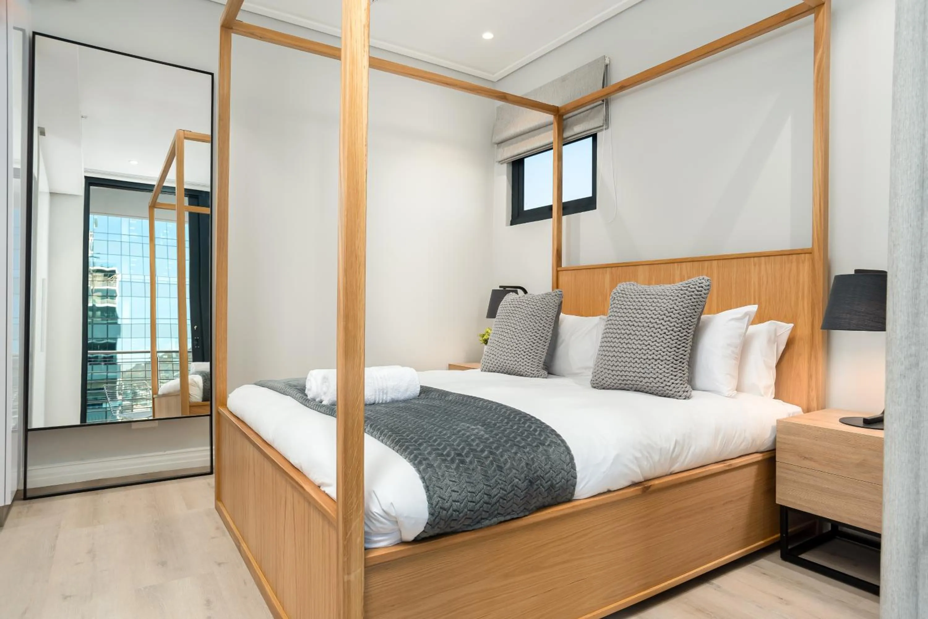 Bed in 16 on Bree Luxury Apartments