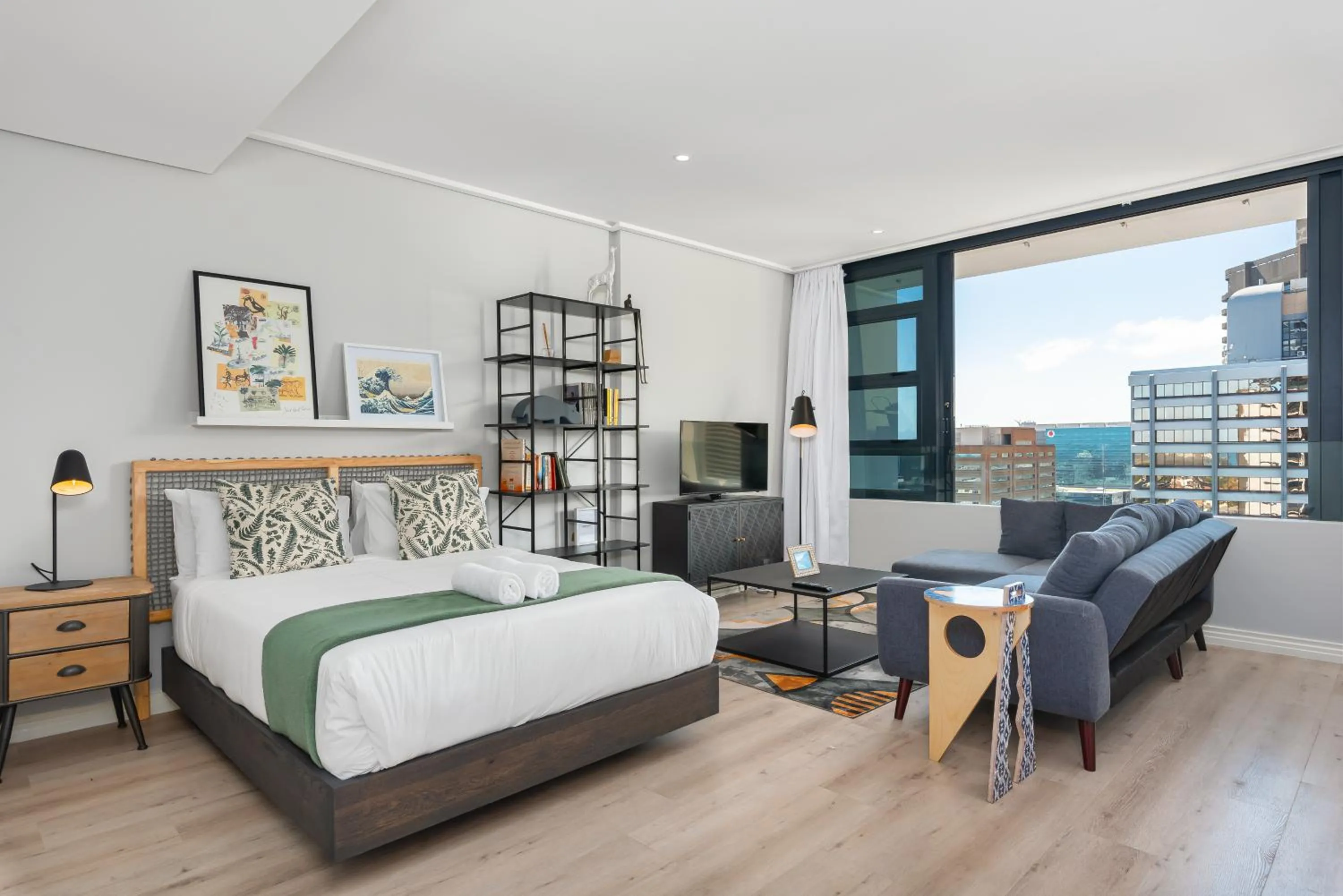 Bed in 16 on Bree Luxury Apartments