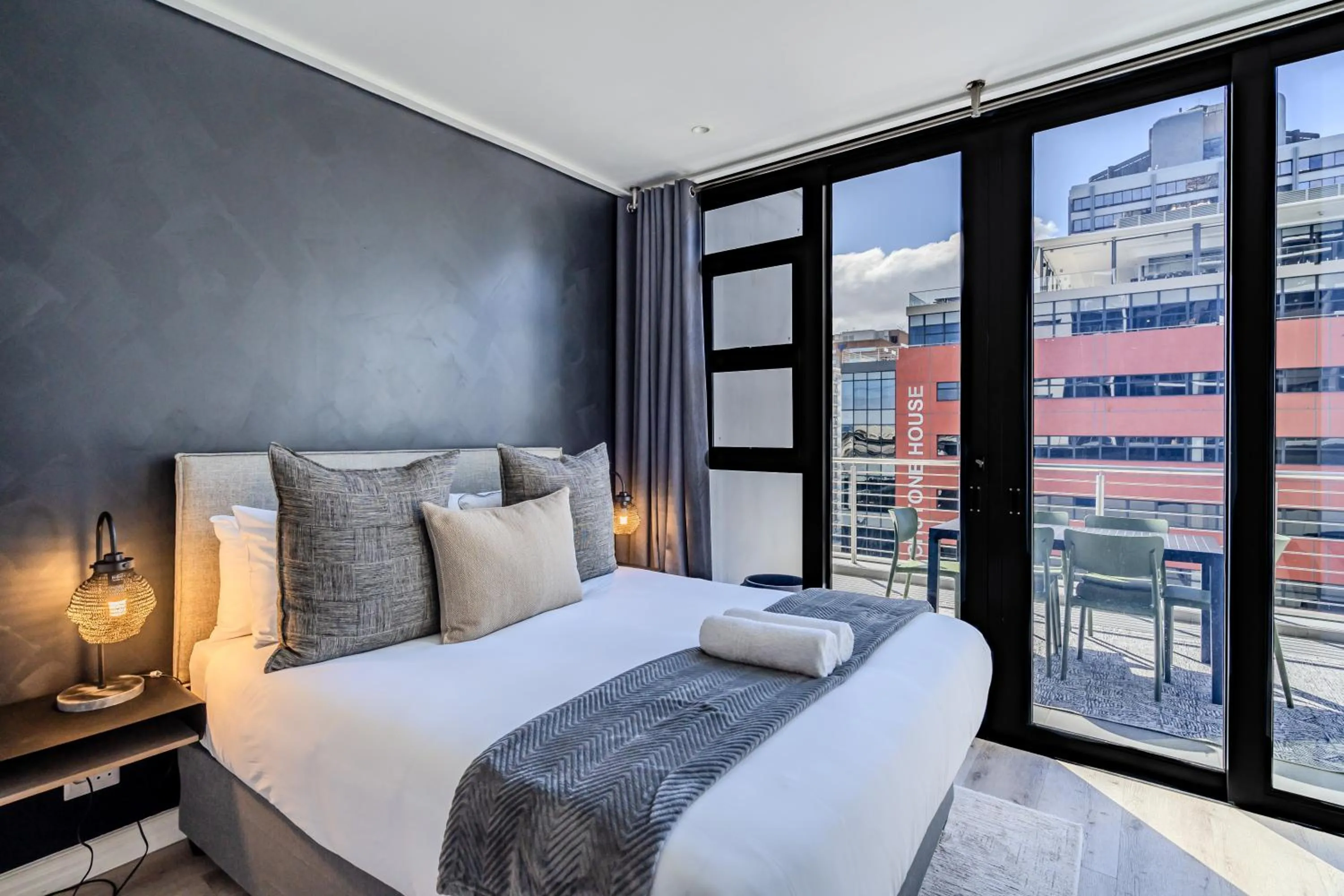 Bed in 16 on Bree Luxury Apartments