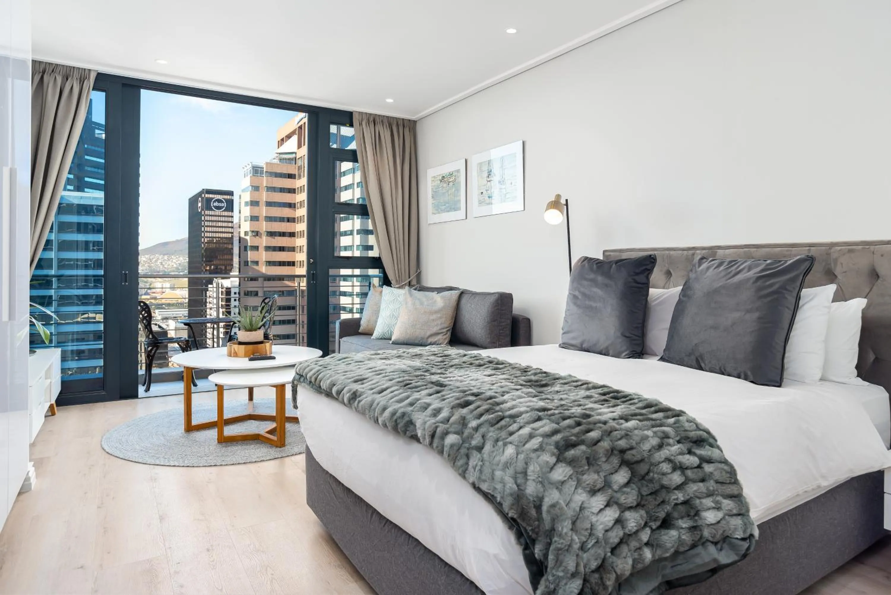 Bed in 16 on Bree Luxury Apartments