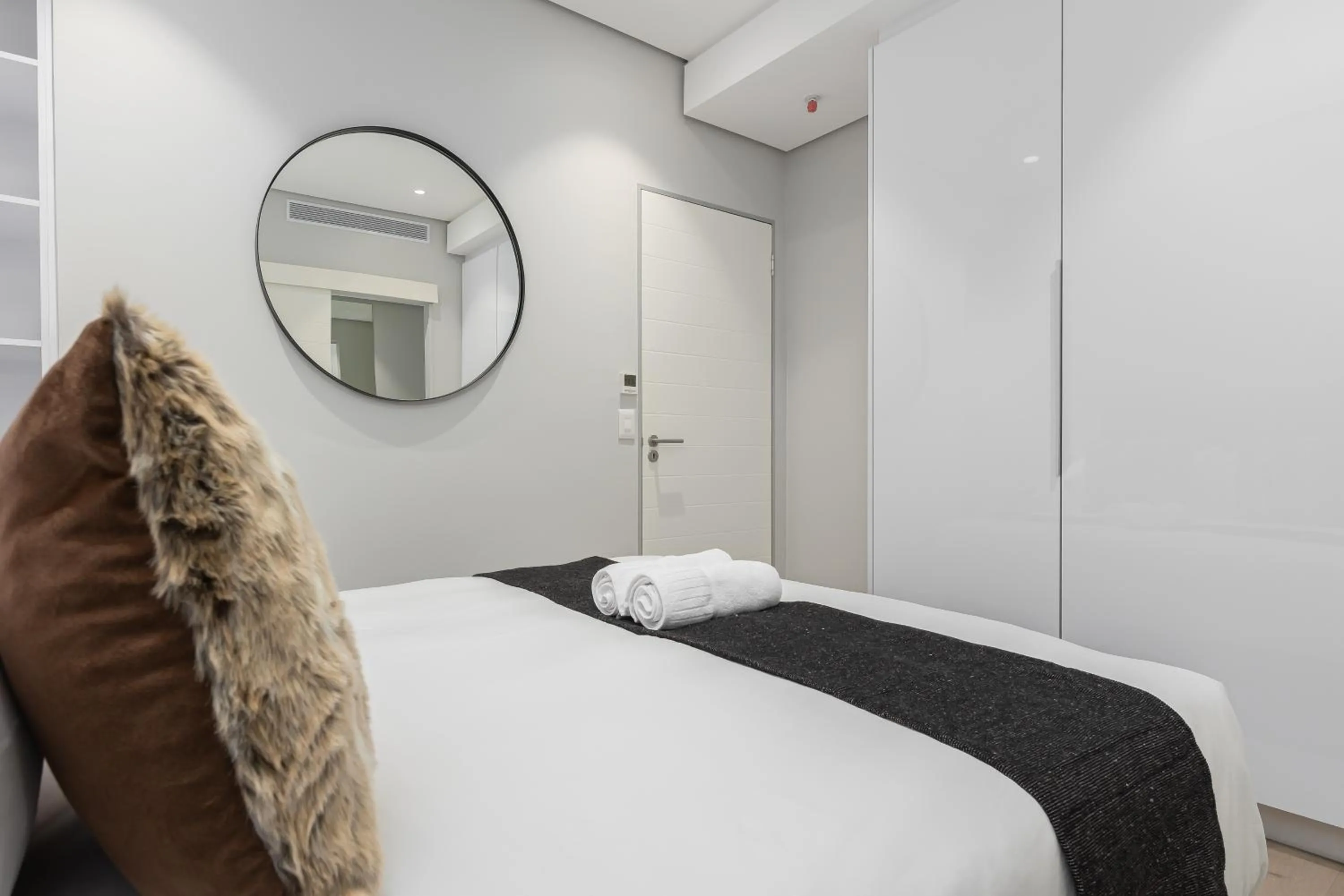 Bed in 16 on Bree Luxury Apartments
