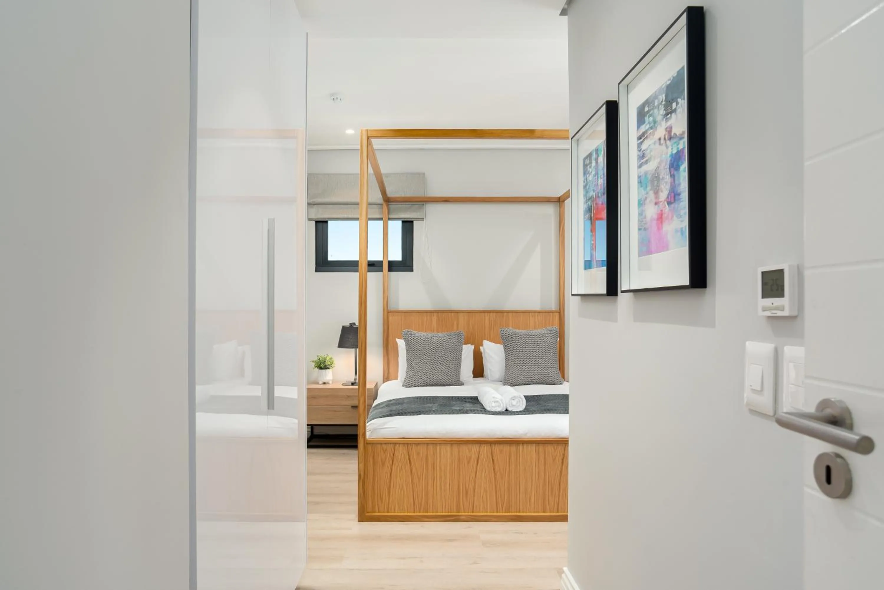 Bed in 16 on Bree Luxury Apartments