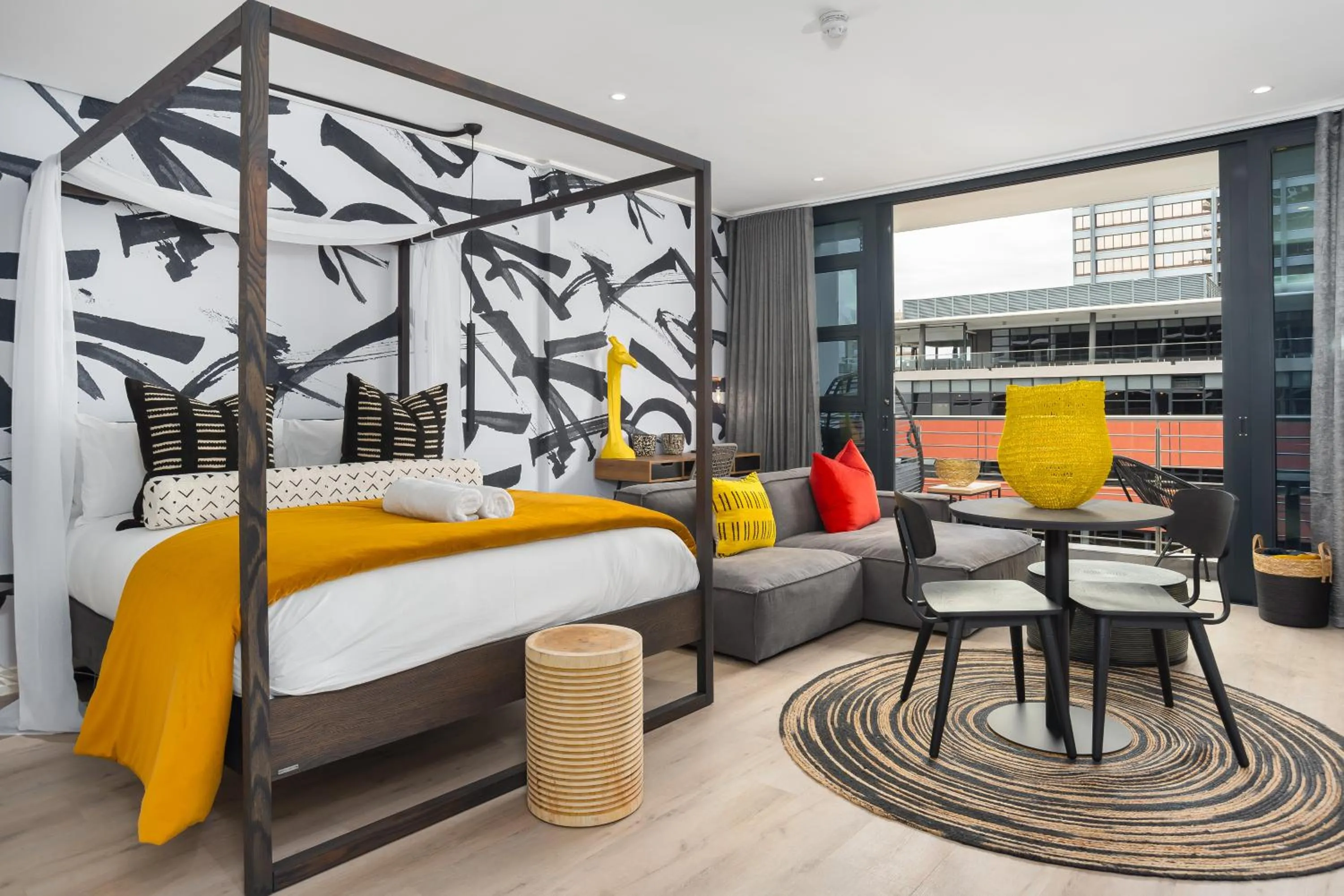 Bed in 16 on Bree Luxury Apartments