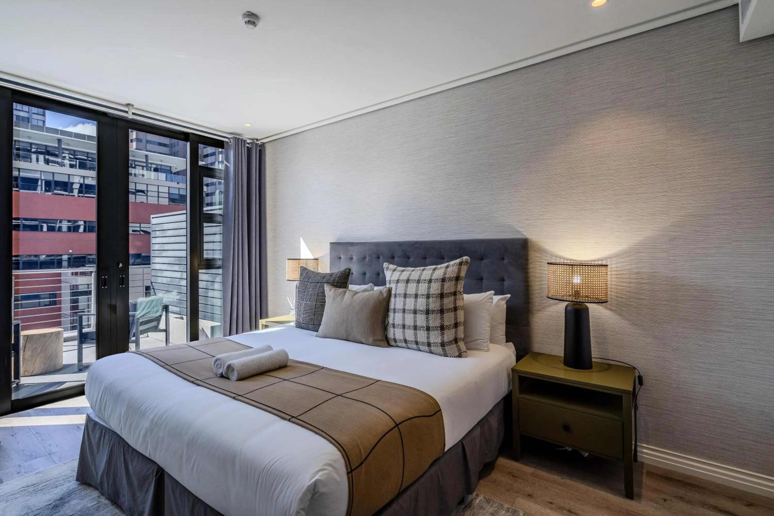 Bed in 16 on Bree Luxury Apartments