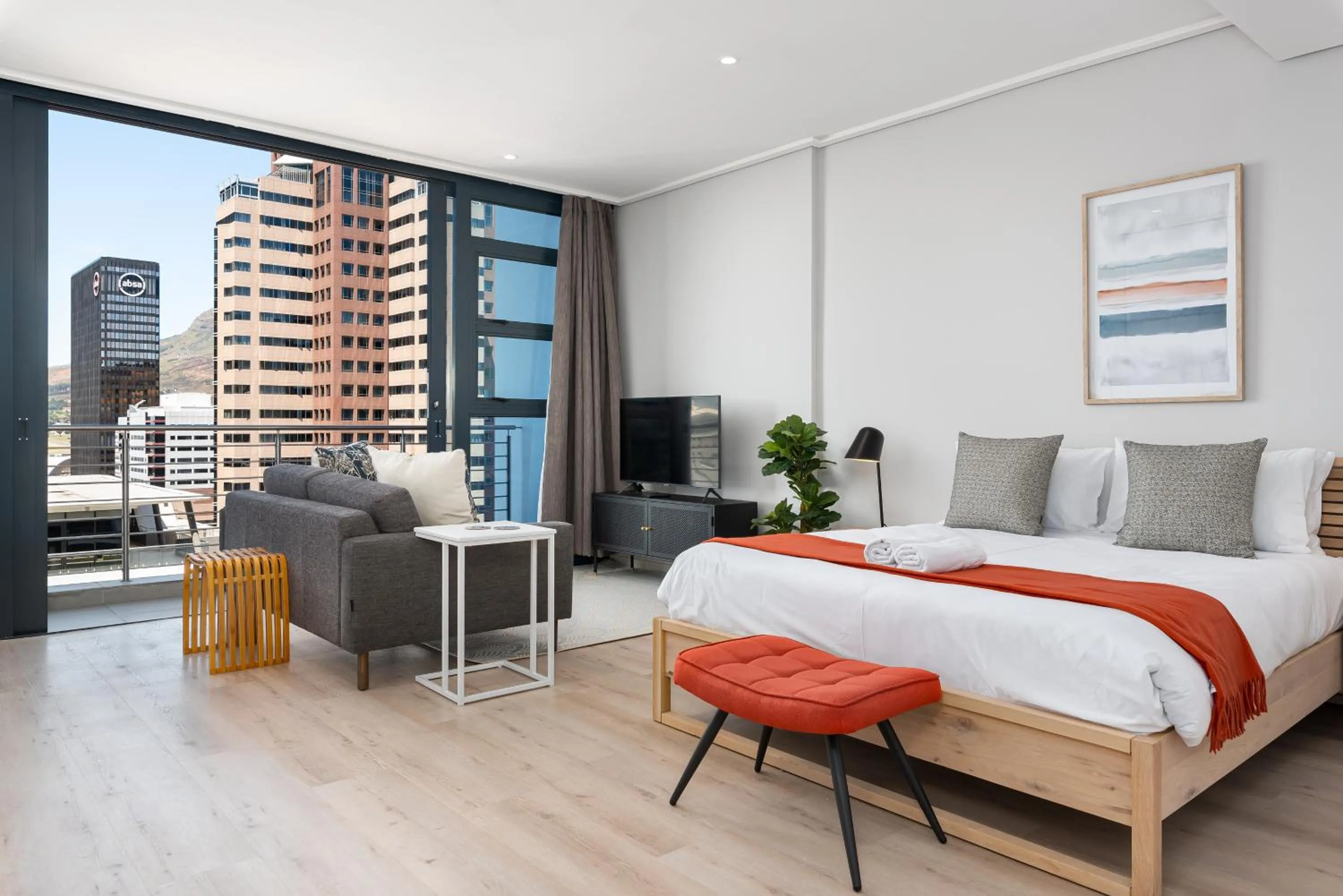 Bed in 16 on Bree Luxury Apartments