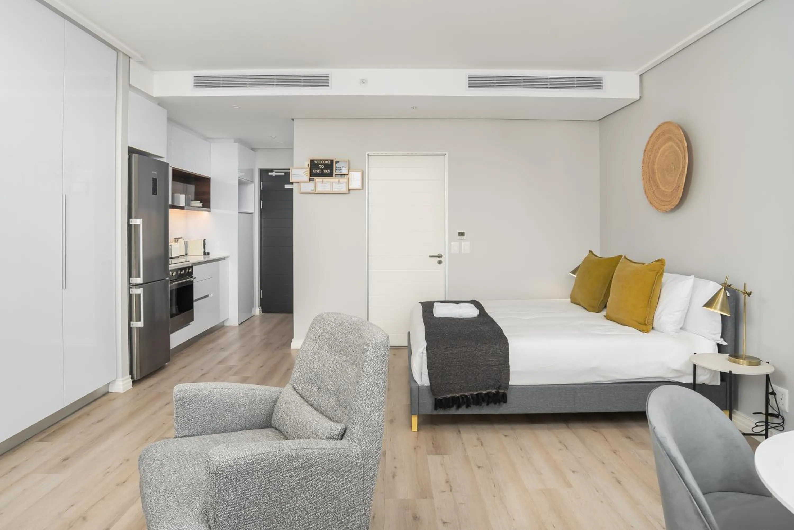 Bed in 16 on Bree Luxury Apartments