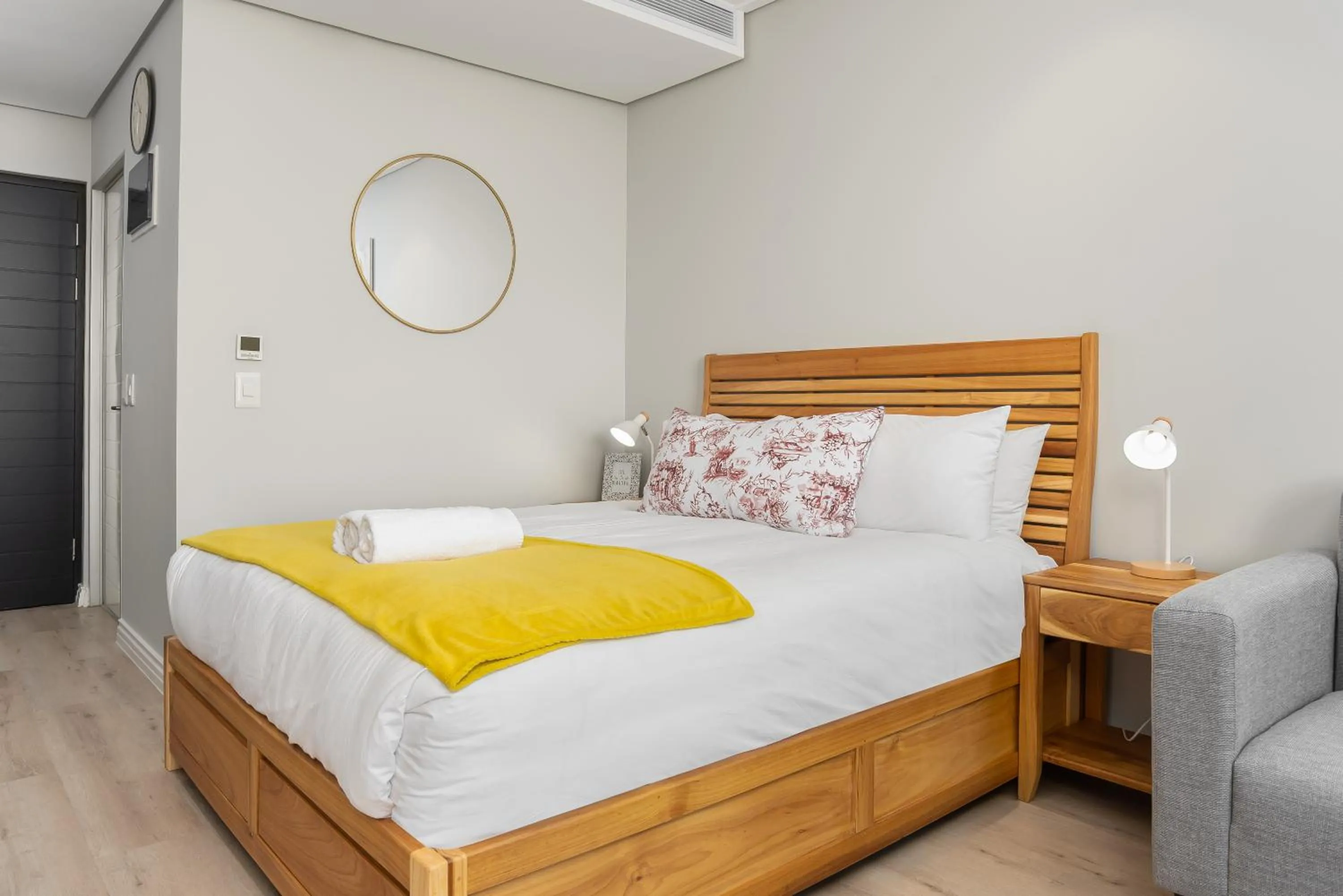 Bed in 16 on Bree Luxury Apartments