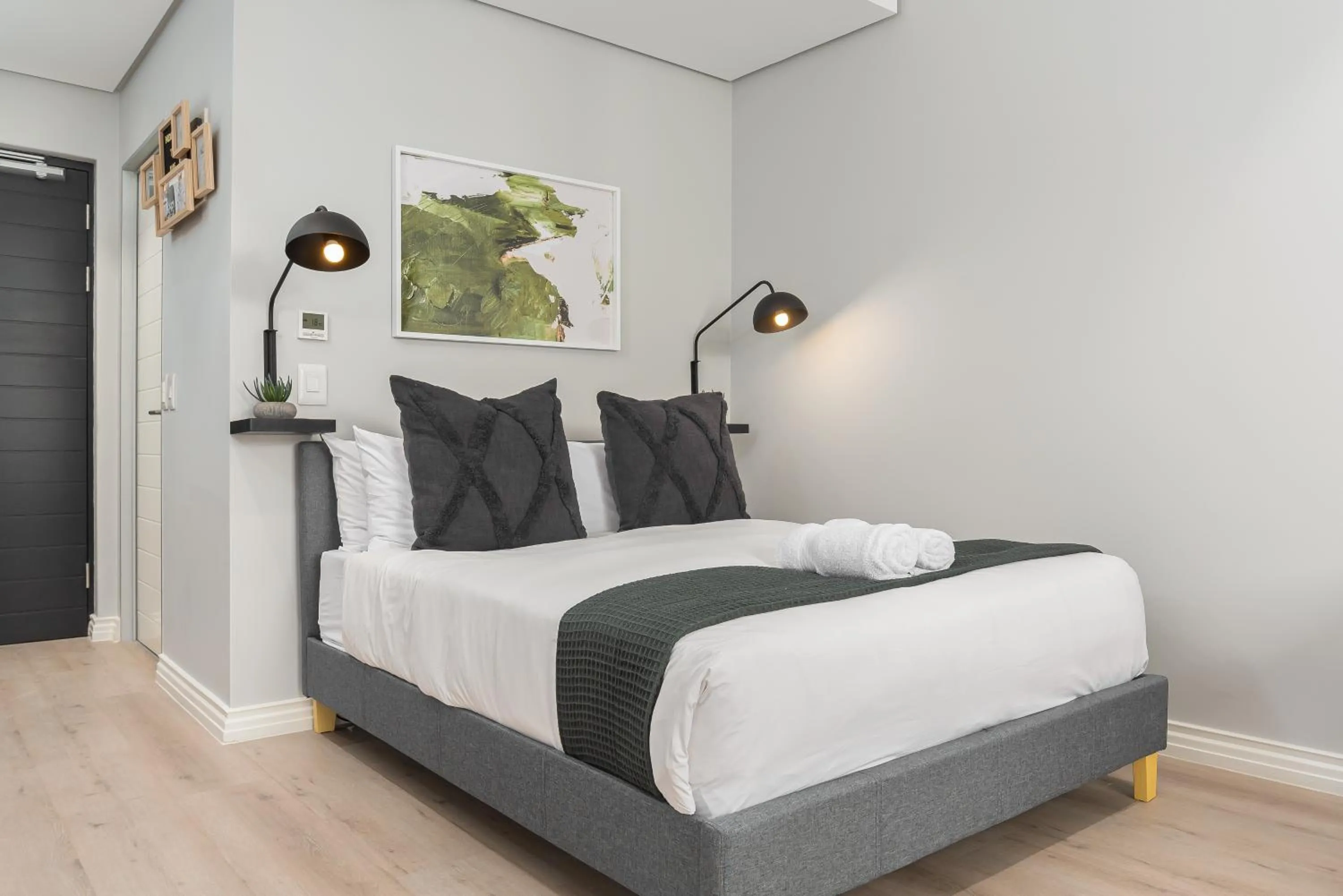 Bed in 16 on Bree Luxury Apartments