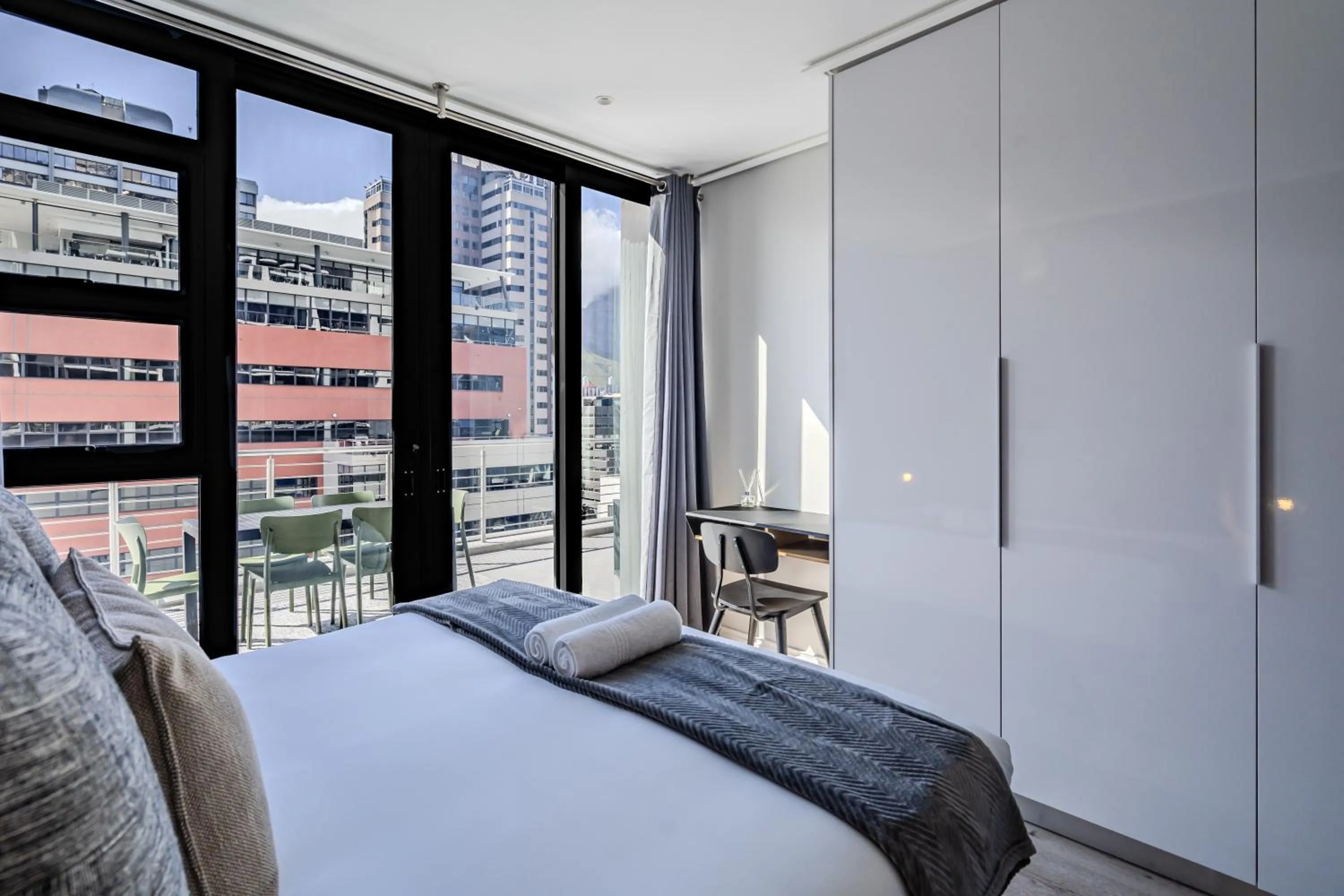 Bed in 16 on Bree Luxury Apartments
