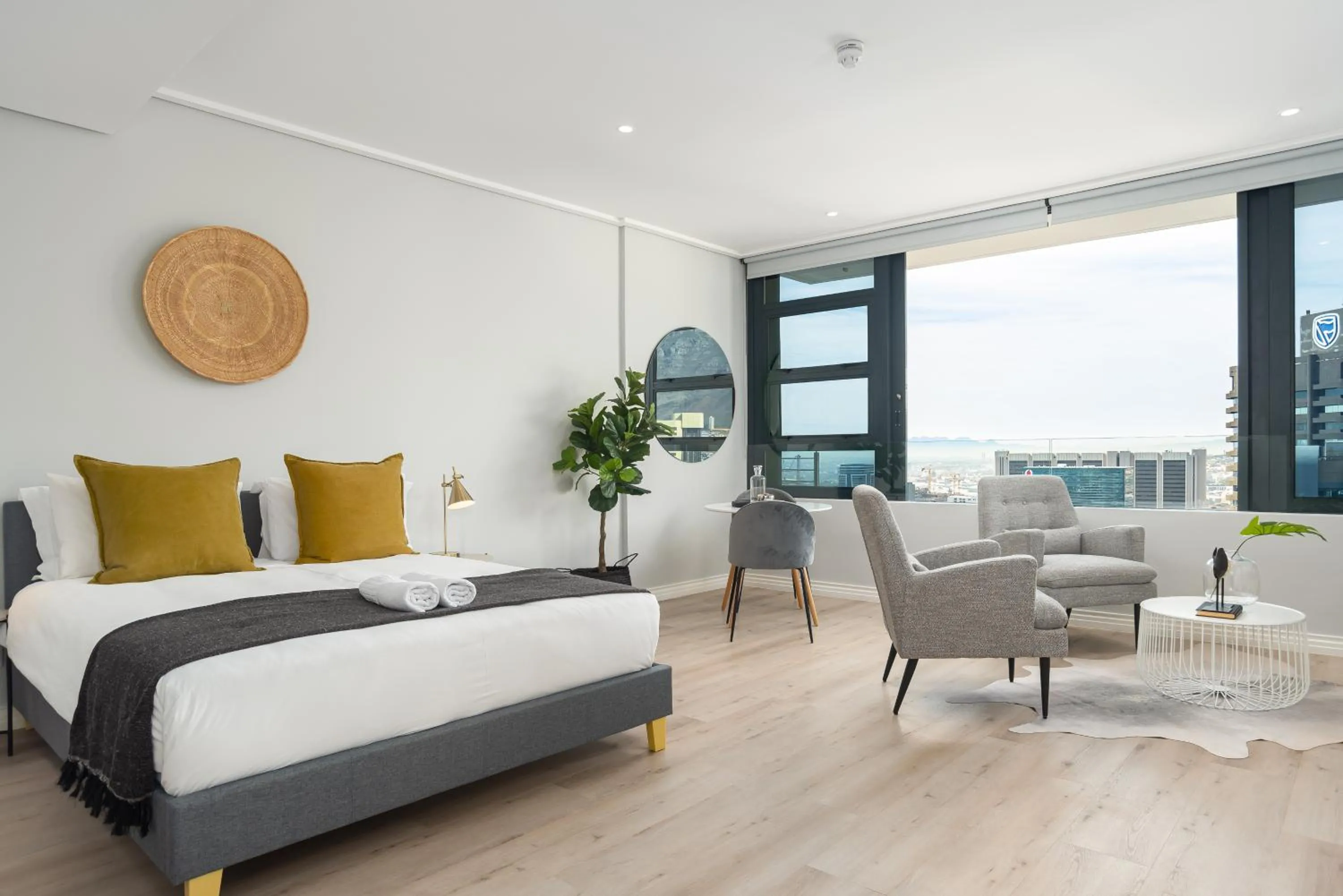Bed in 16 on Bree Luxury Apartments