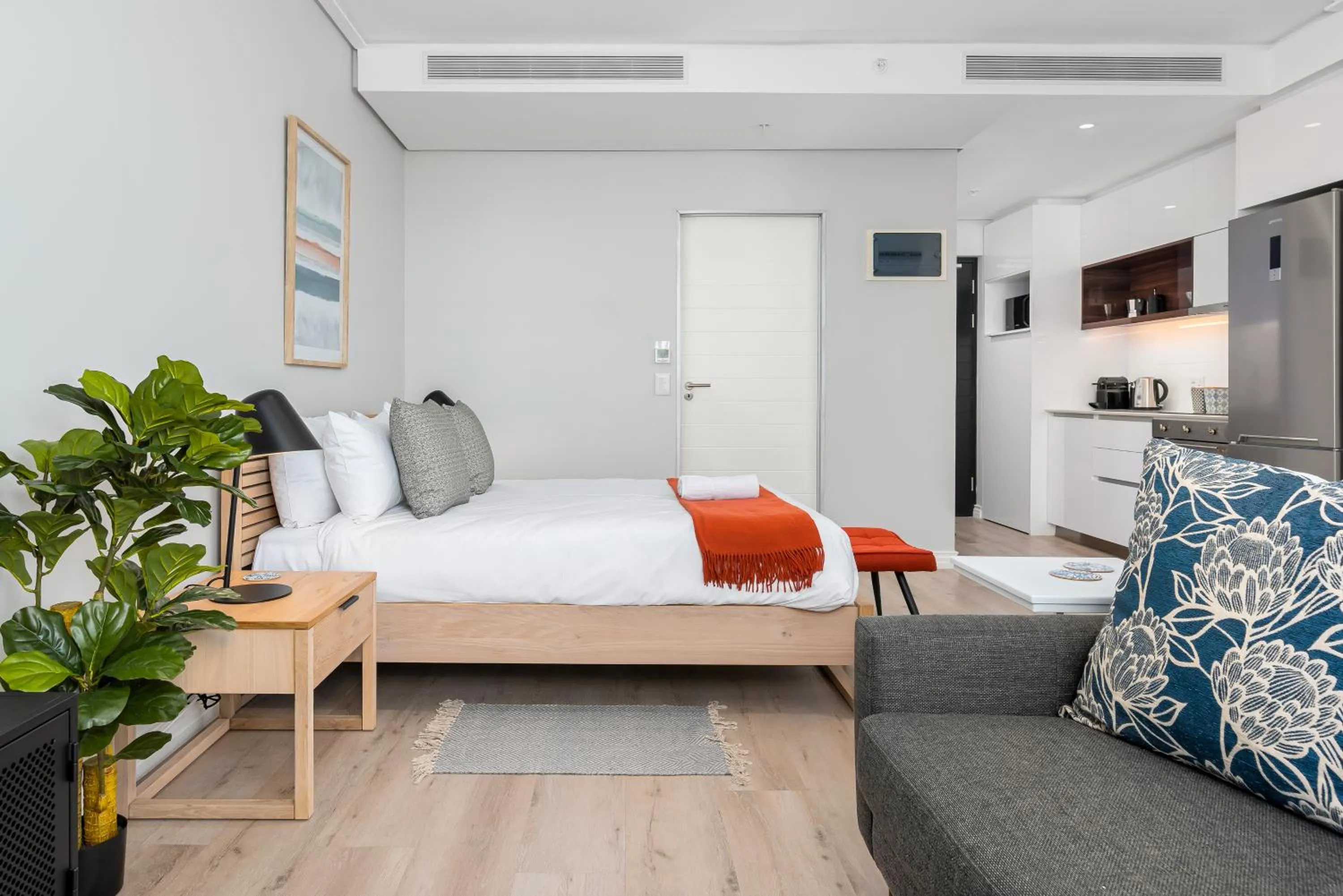 Bed in 16 on Bree Luxury Apartments