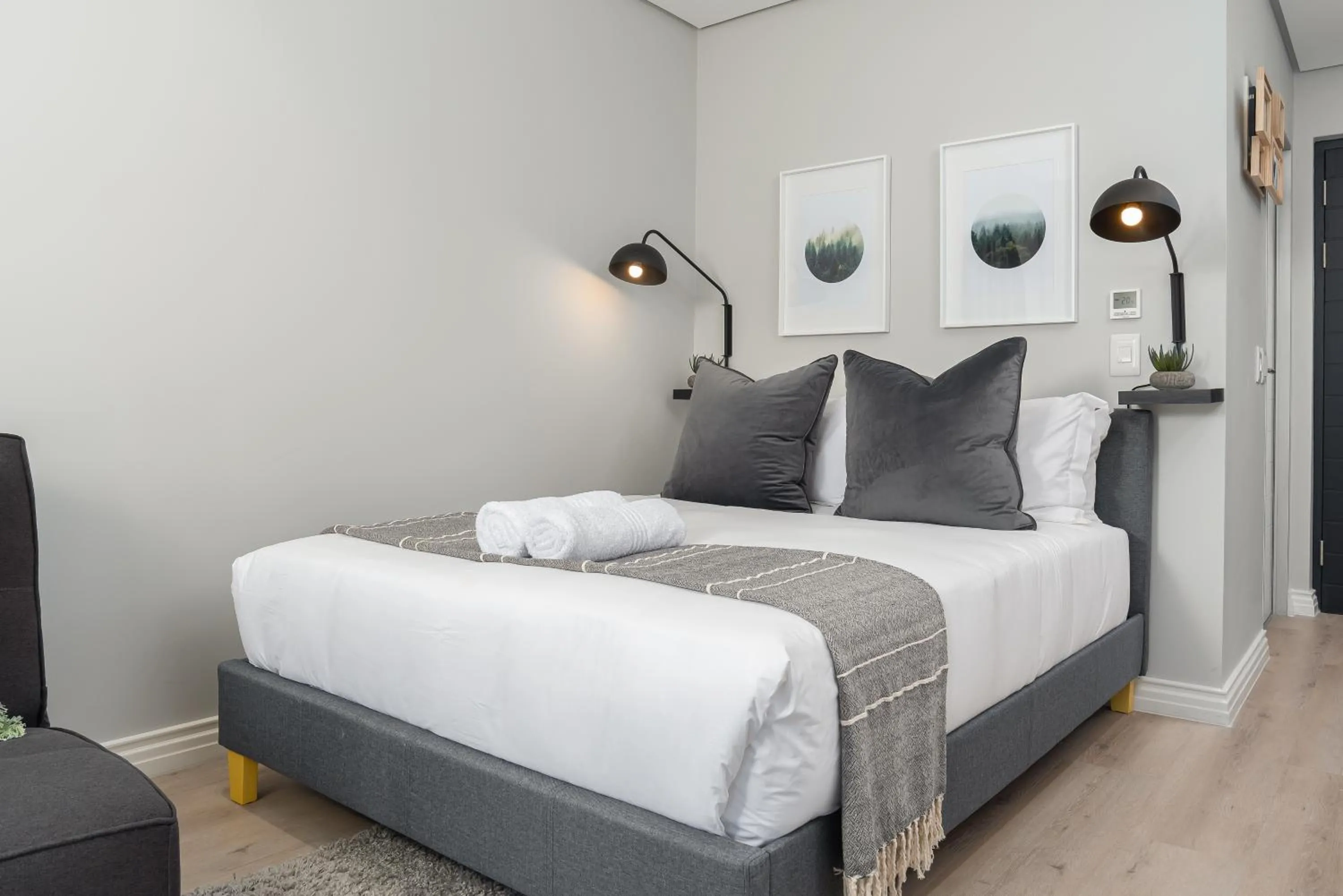 Bed in 16 on Bree Luxury Apartments