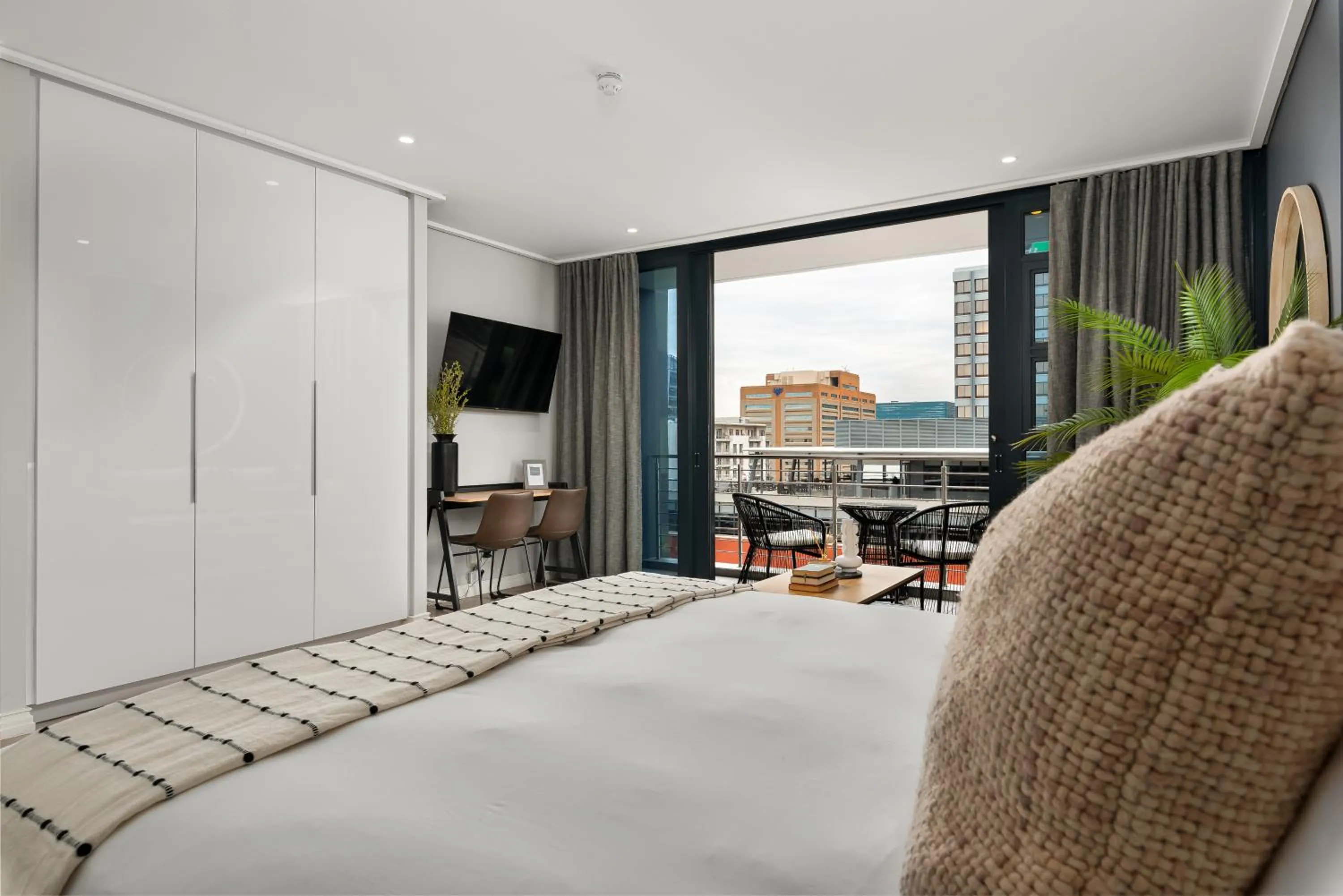 Bed in 16 on Bree Luxury Apartments