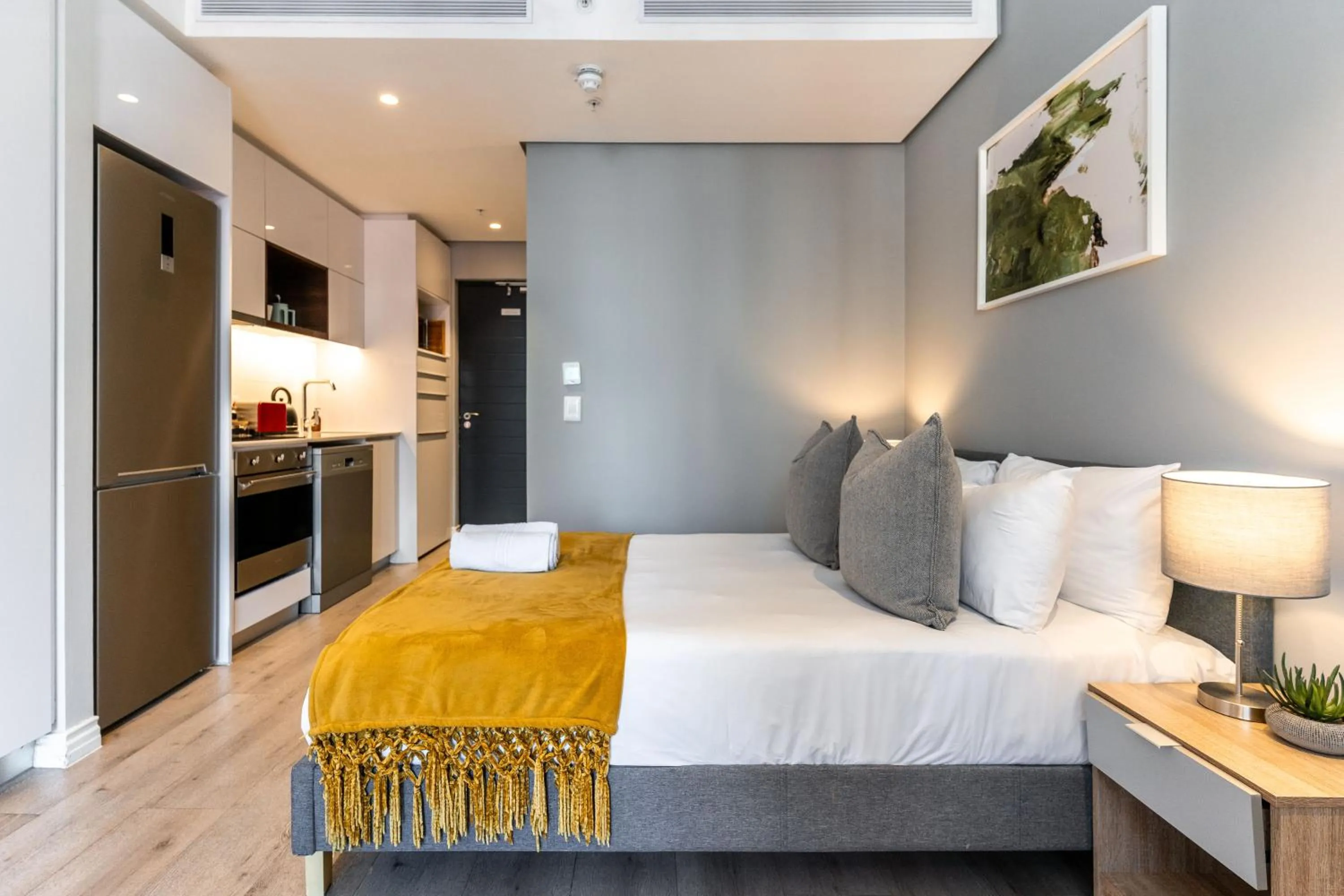 Bed in 16 on Bree Luxury Apartments