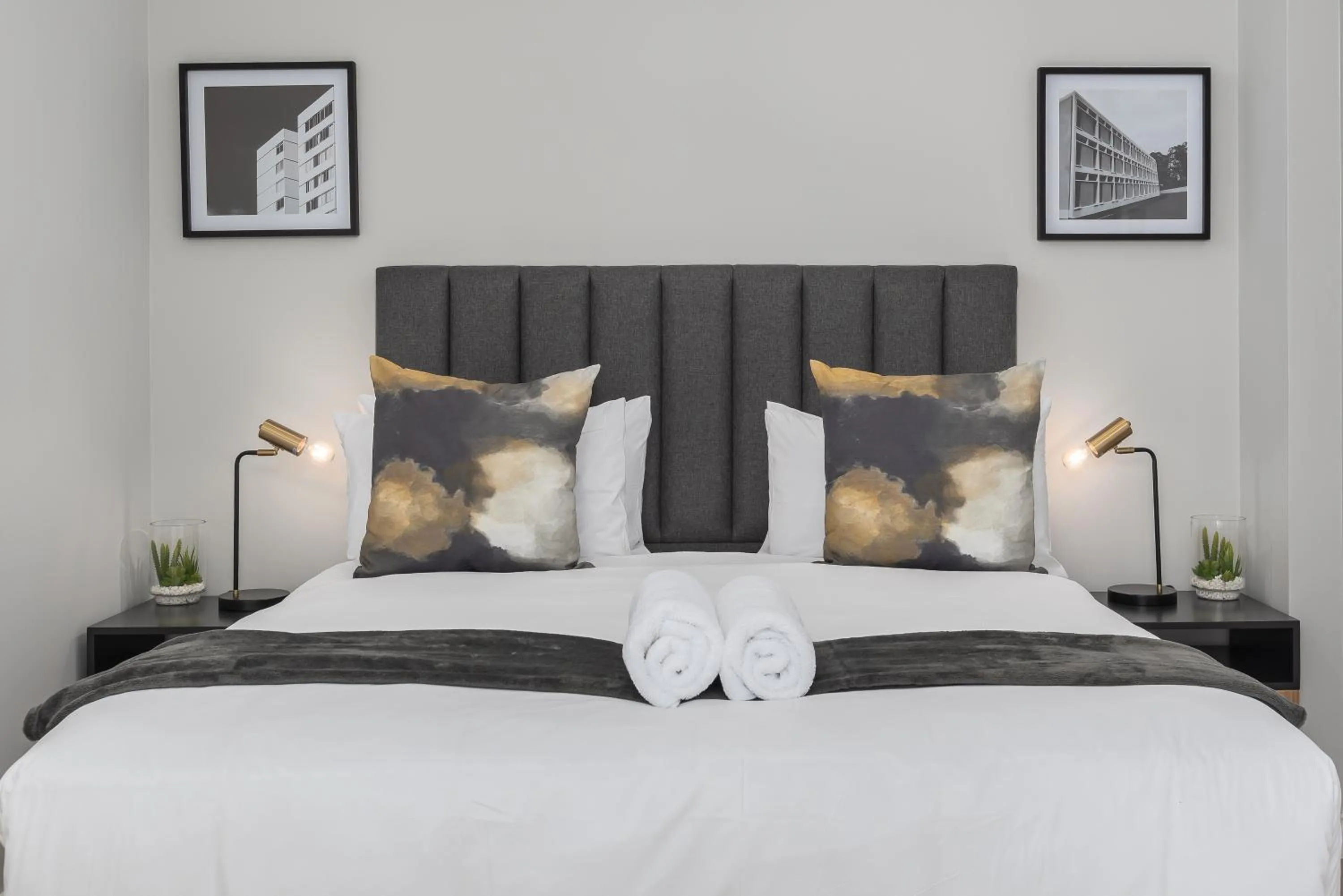 Bed in 16 on Bree Luxury Apartments