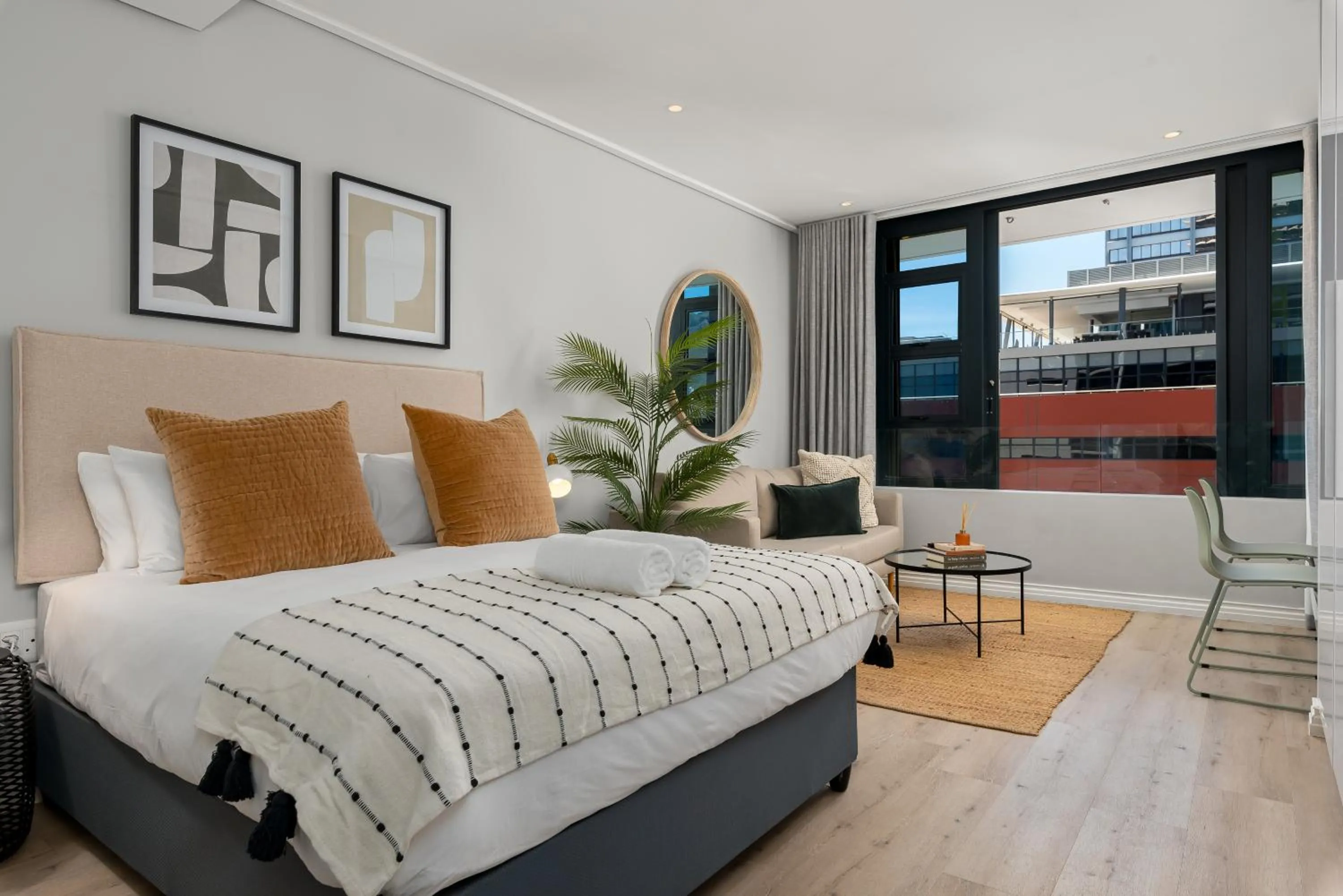 Bed in 16 on Bree Luxury Apartments