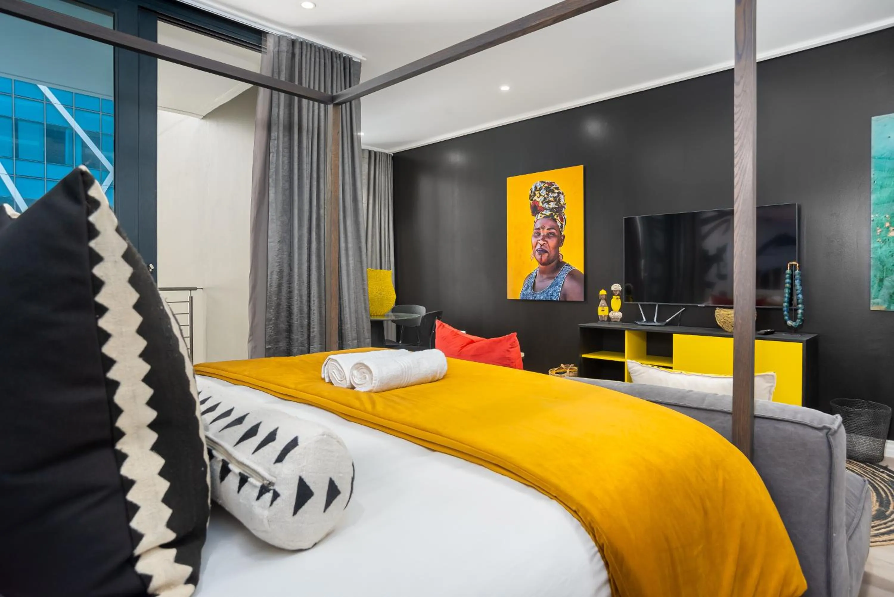 Bed in 16 on Bree Luxury Apartments
