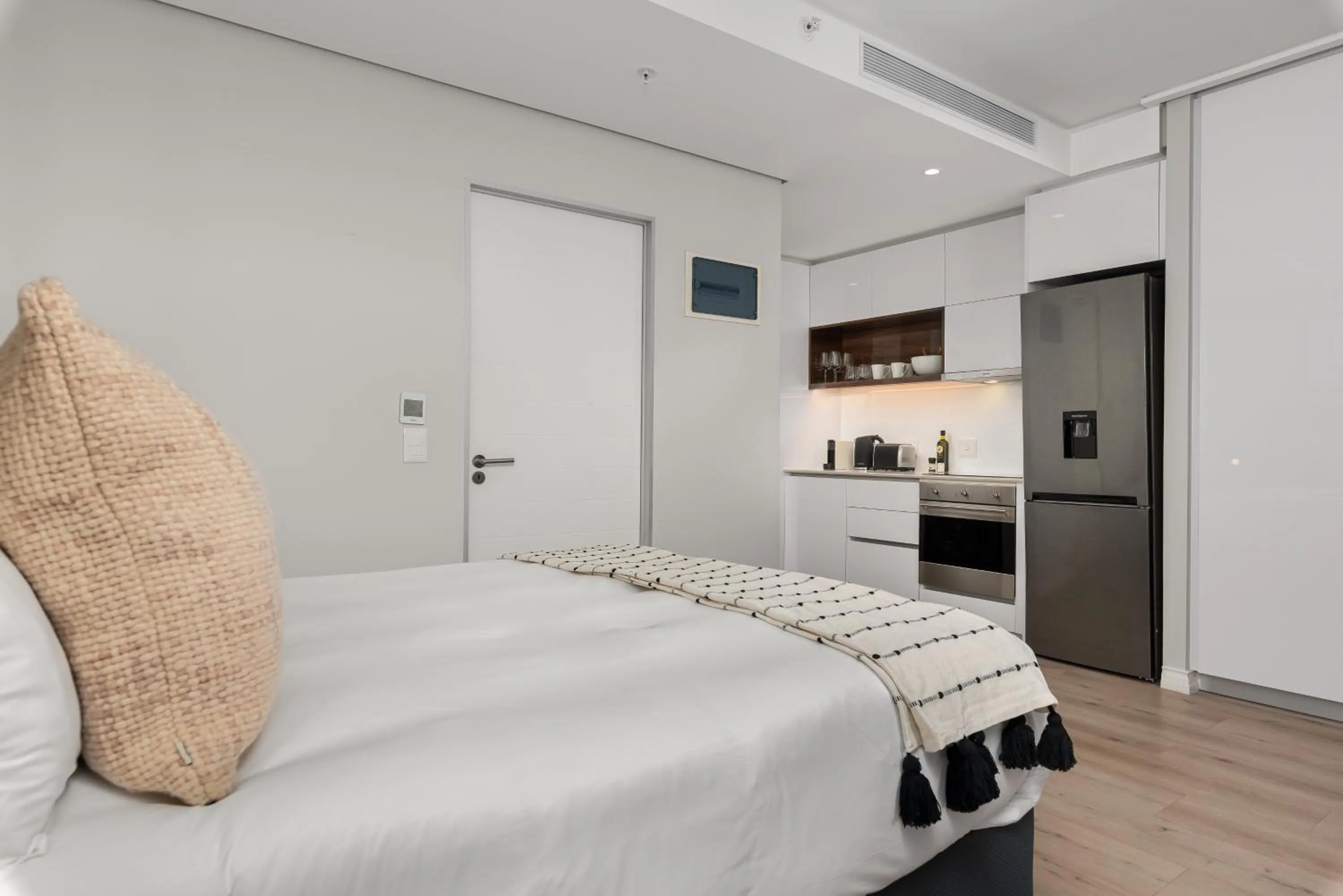 Bed in 16 on Bree Luxury Apartments