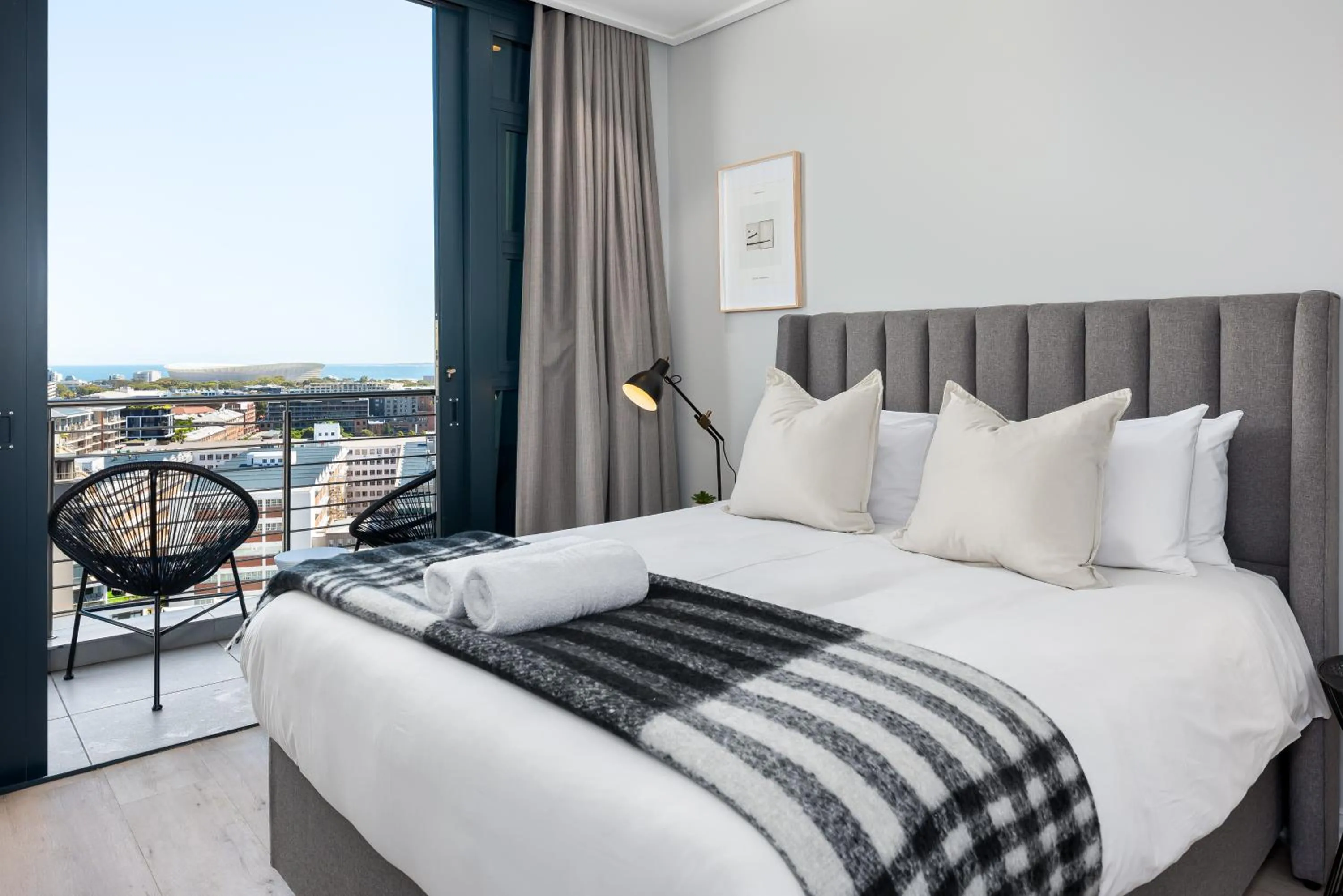 Bed in 16 on Bree Luxury Apartments