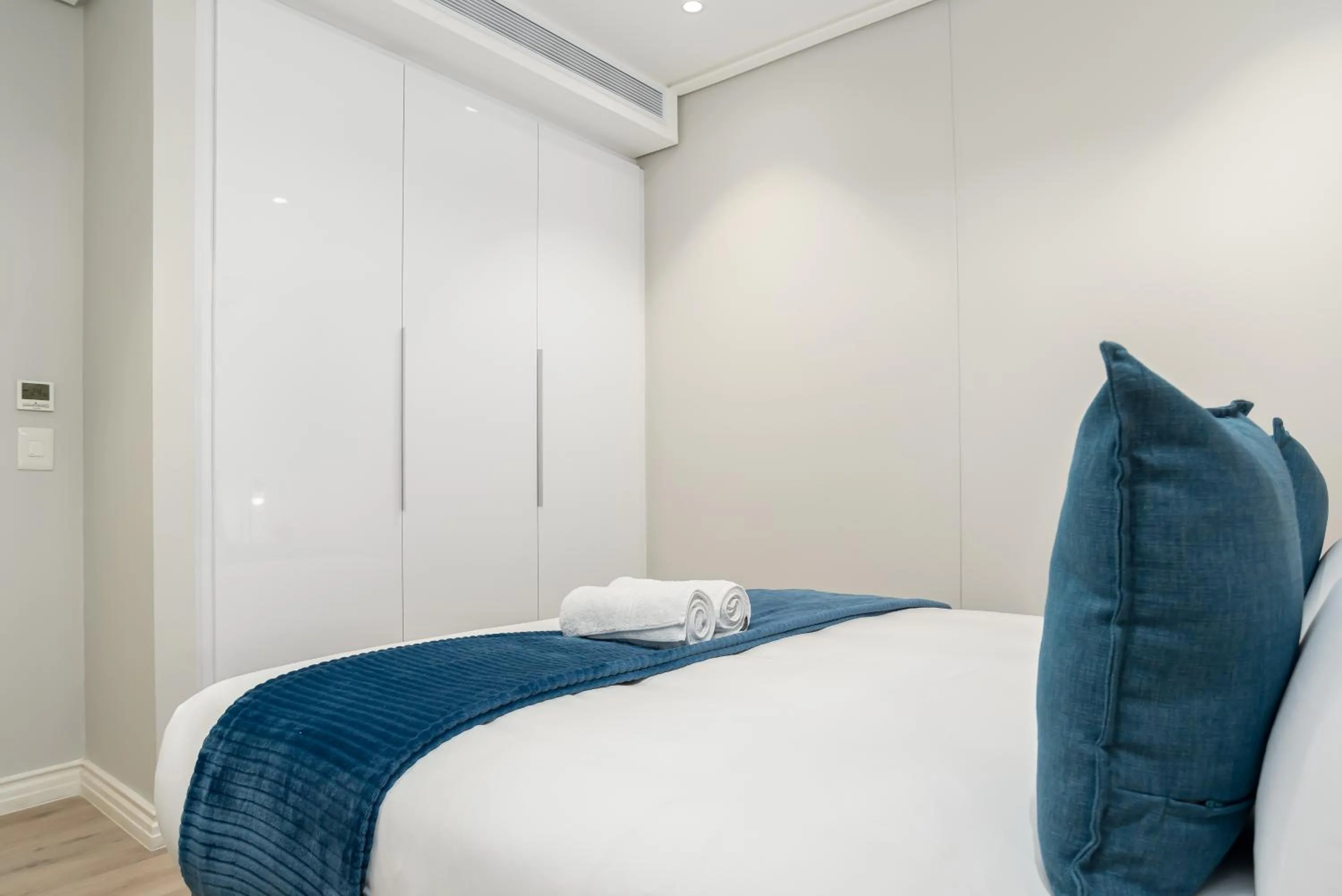 Bed in 16 on Bree Luxury Apartments
